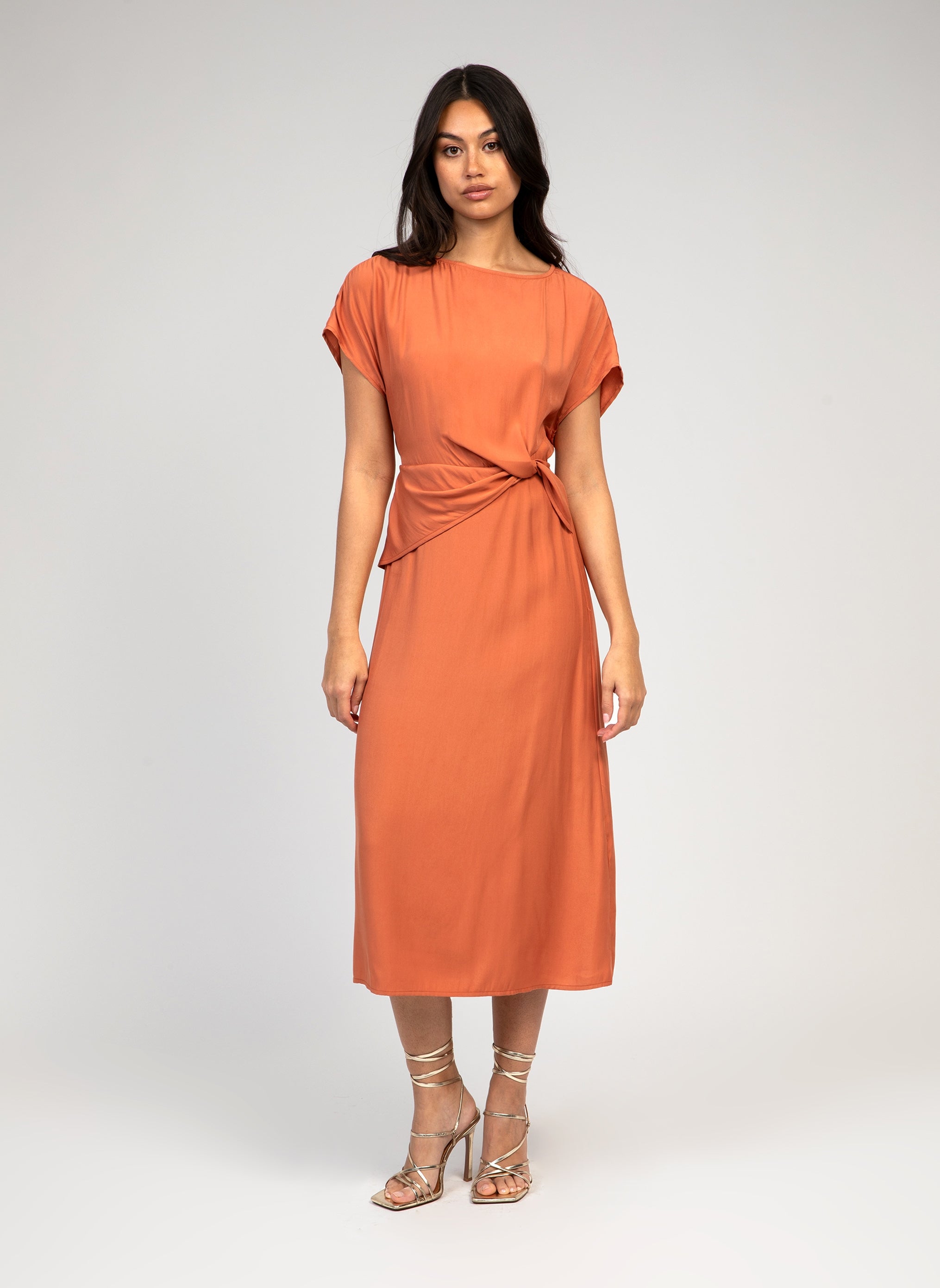 ROBE MIDI MOAVIL terracotta