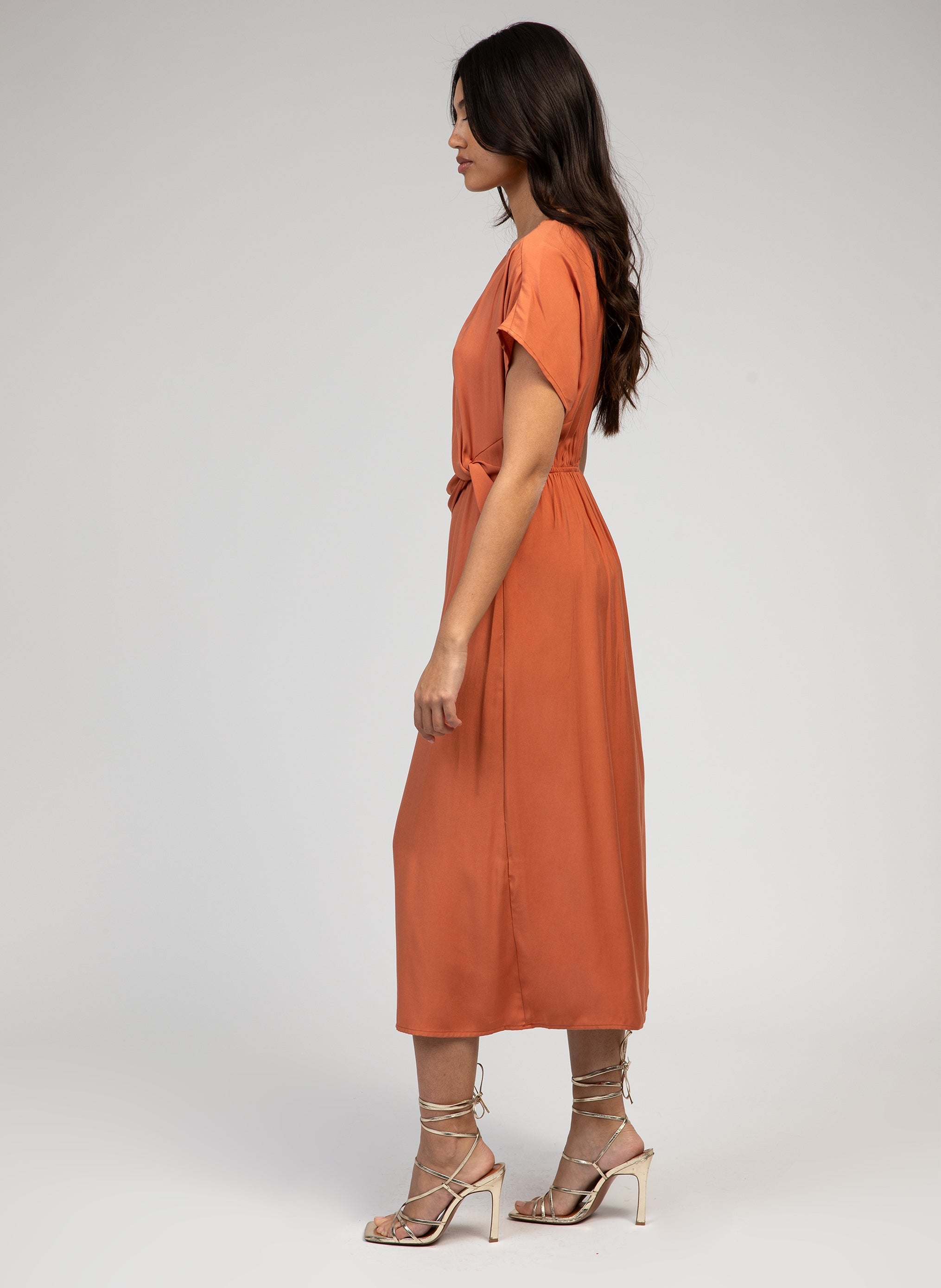 ROBE MIDI MOAVIL terracotta