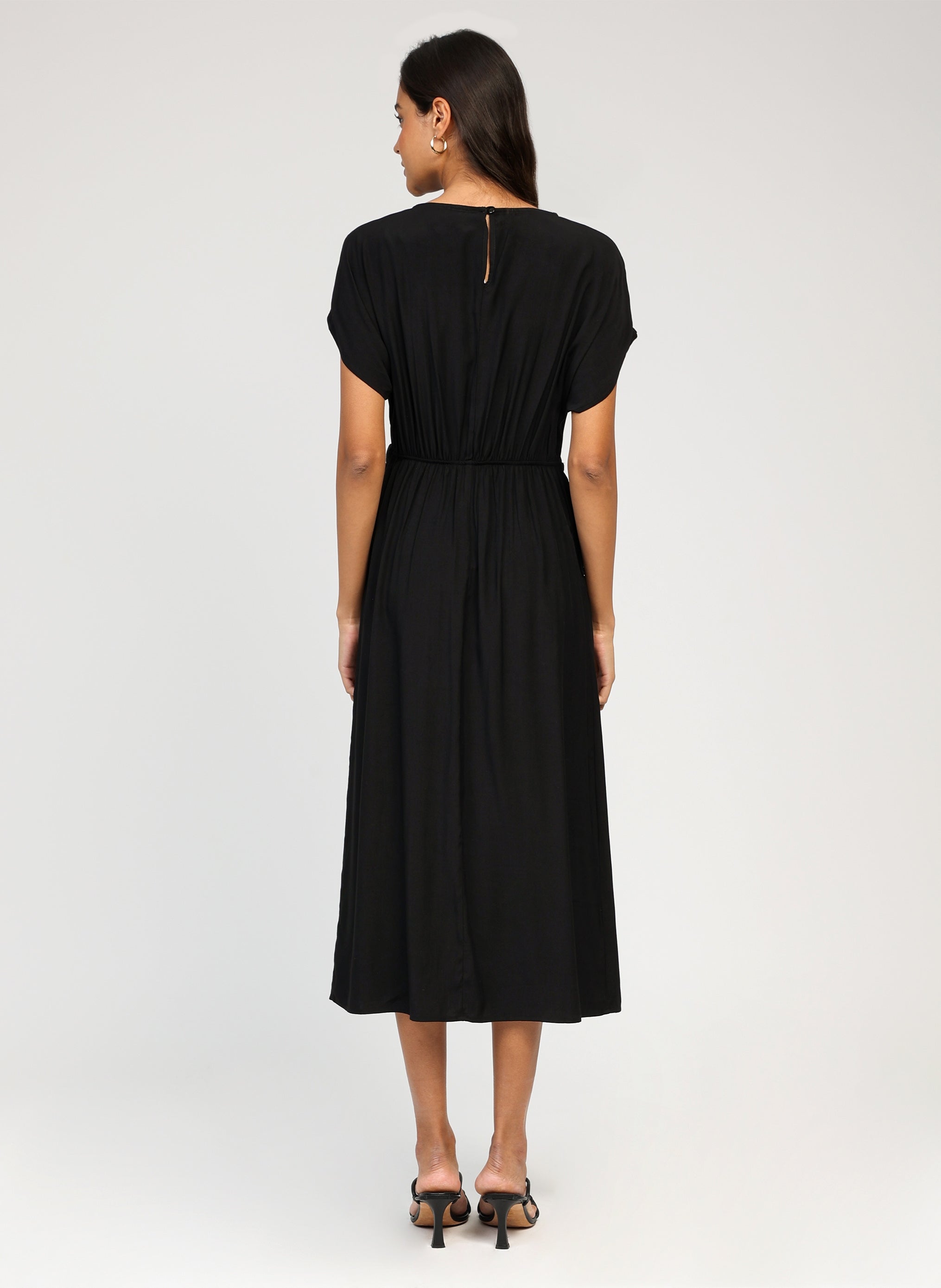 ROBE MIDI MOAVIL noir