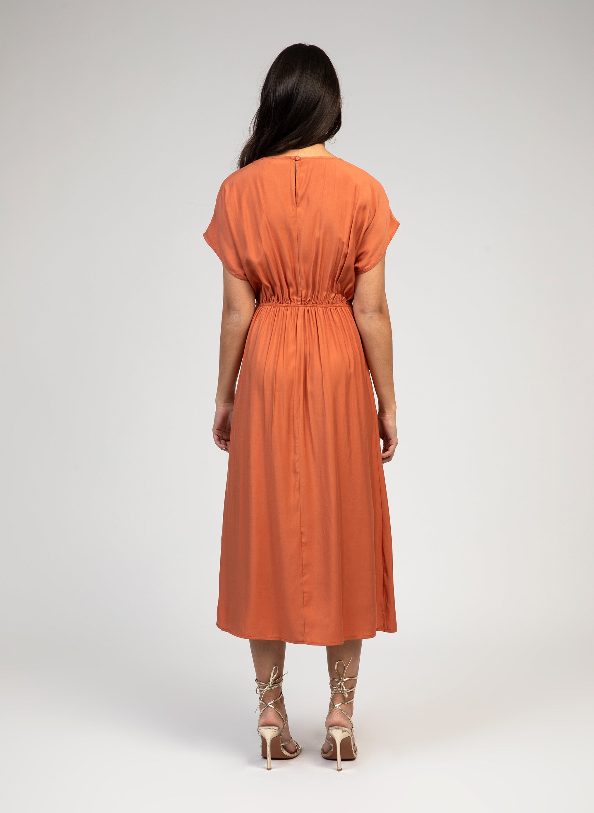 ROBE MIDI MOAVIL terracotta