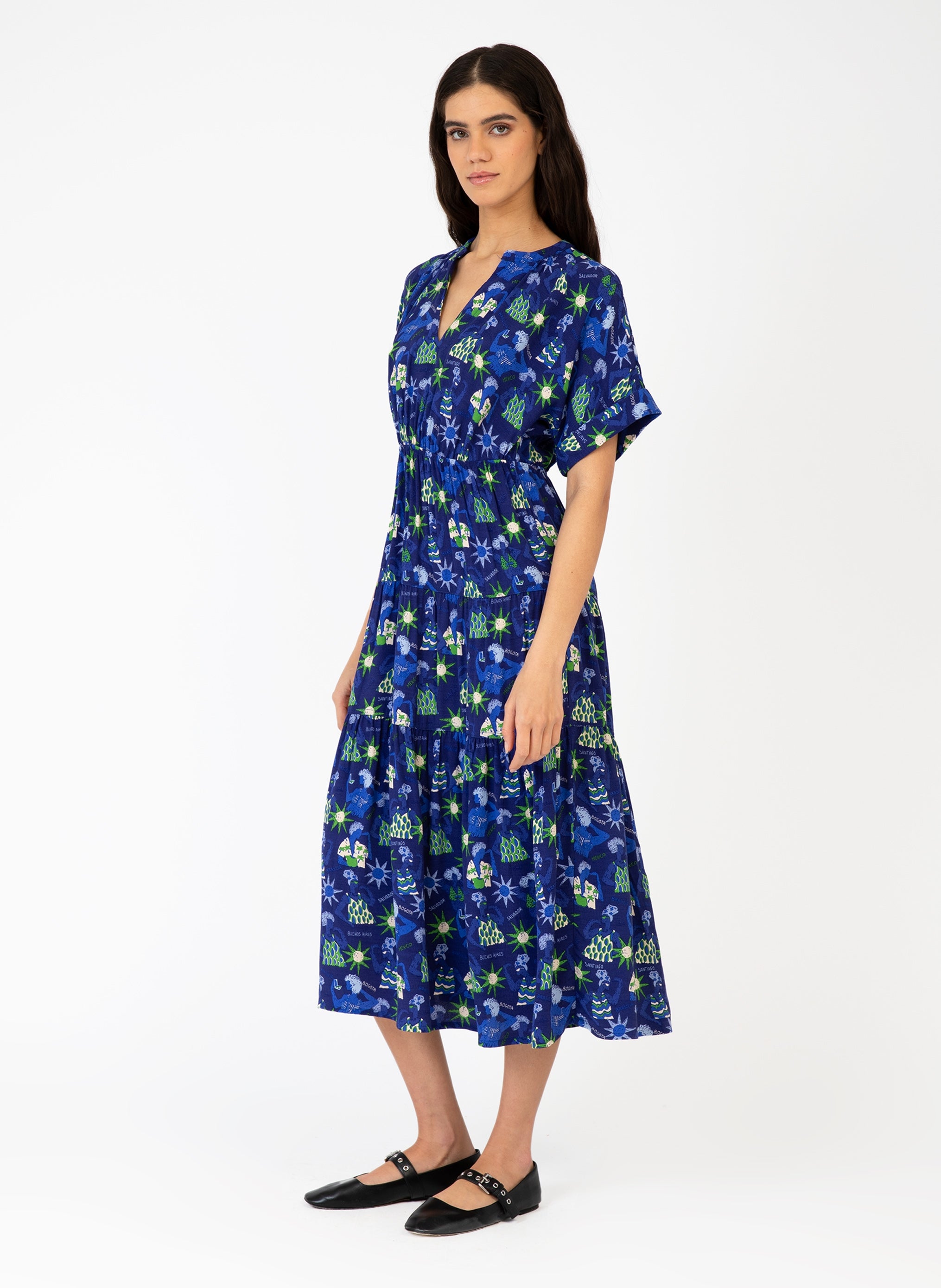 MOTY MIDI DRESS floria roi