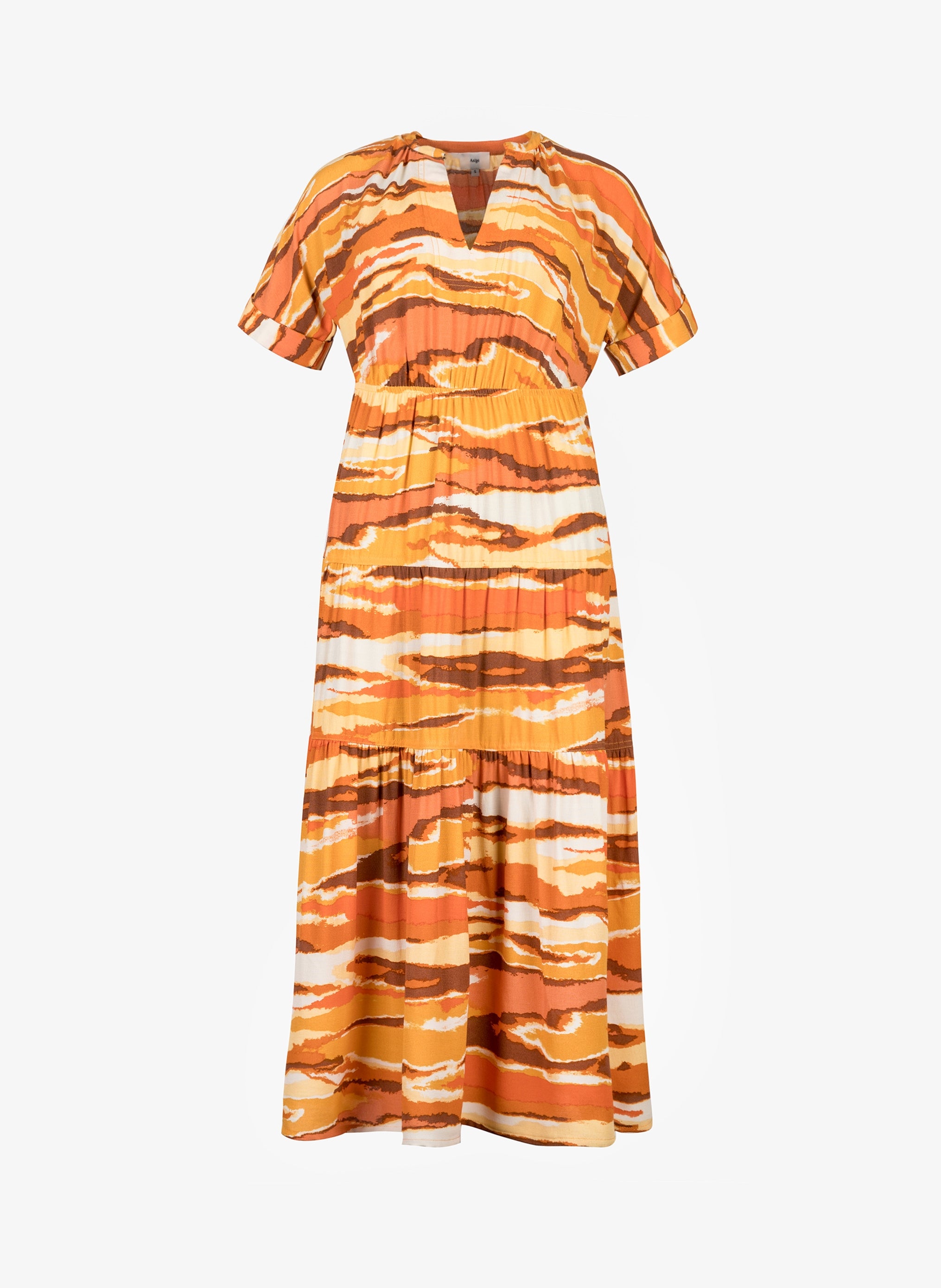 MOTY MIDI DRESS tessa caramel