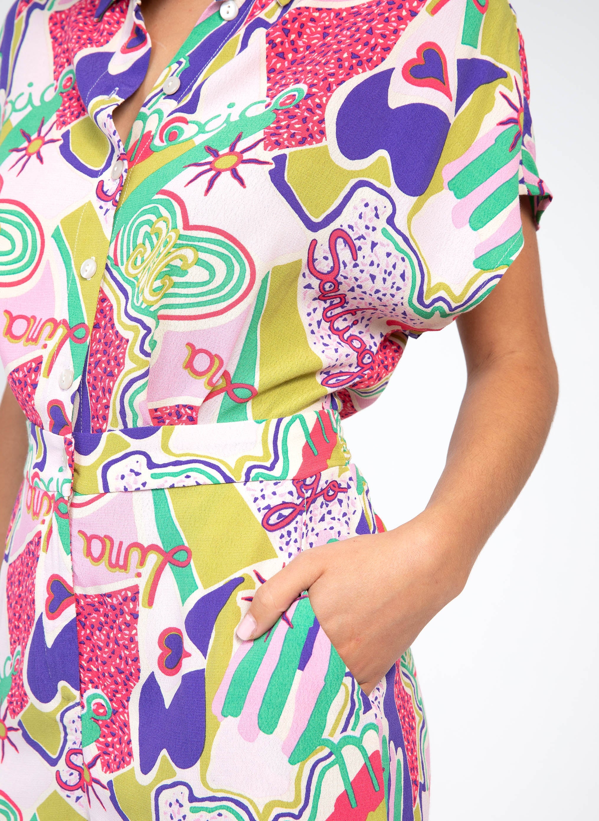 MUCILY COMBINATION suit bastia purple