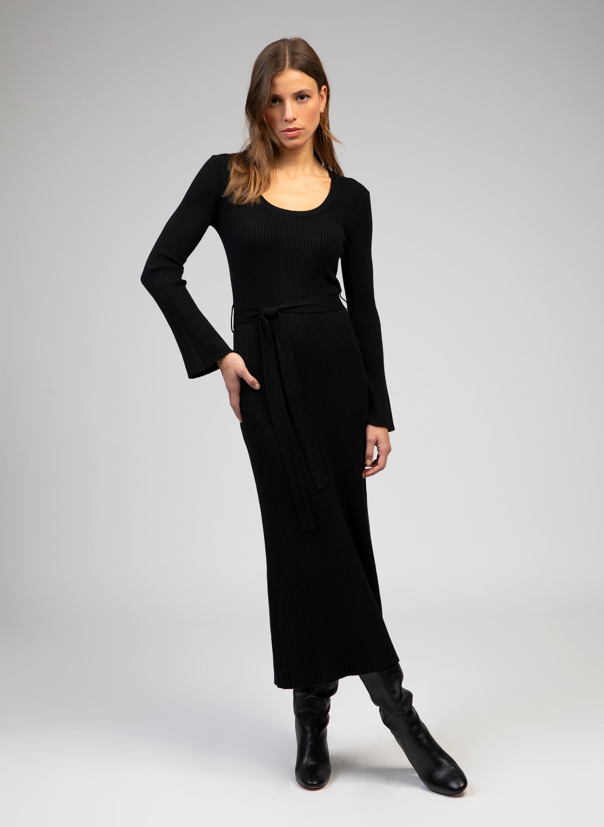 NAKAMA LONG DRESS black