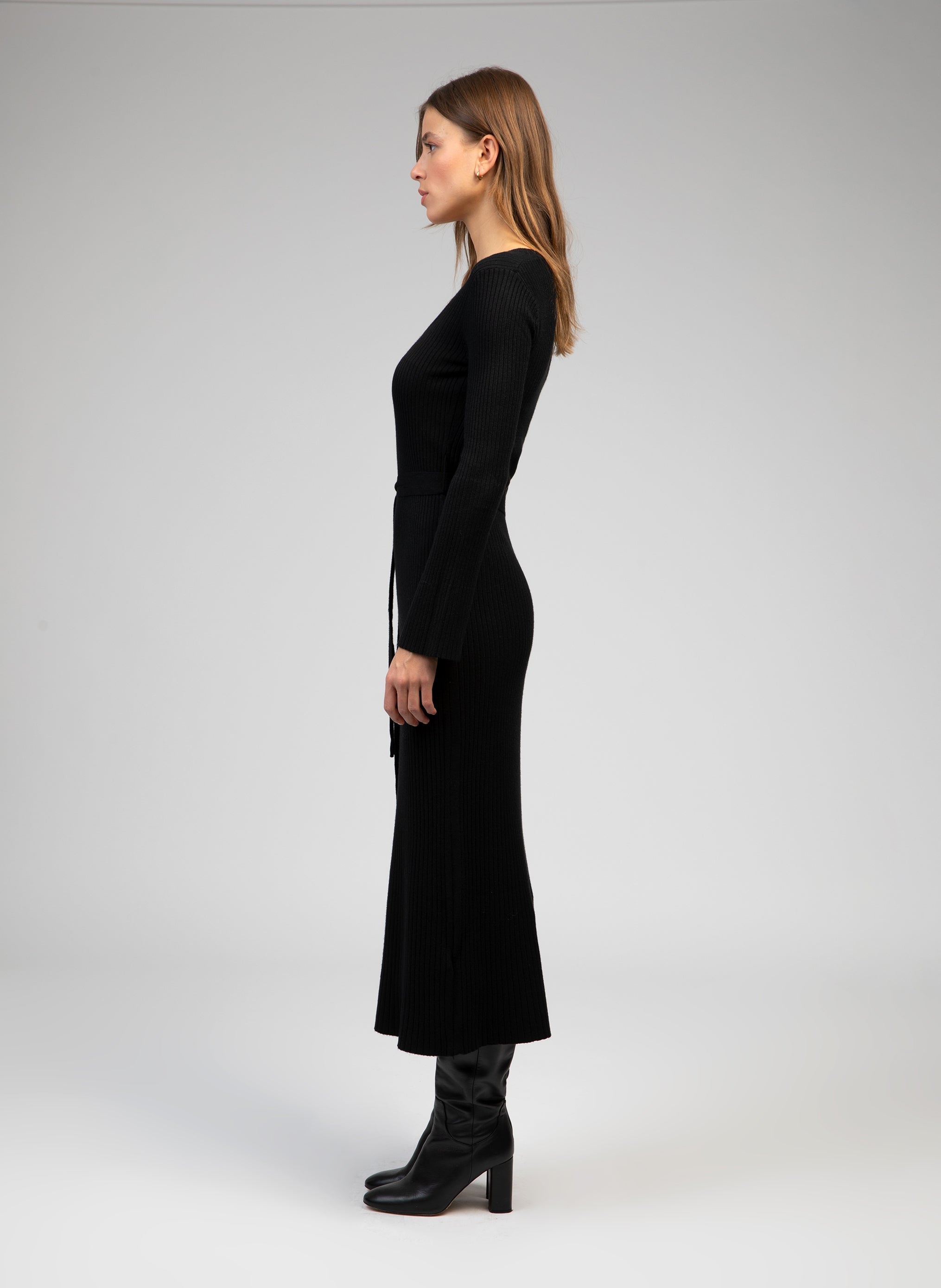NAKAMA LONG DRESS black