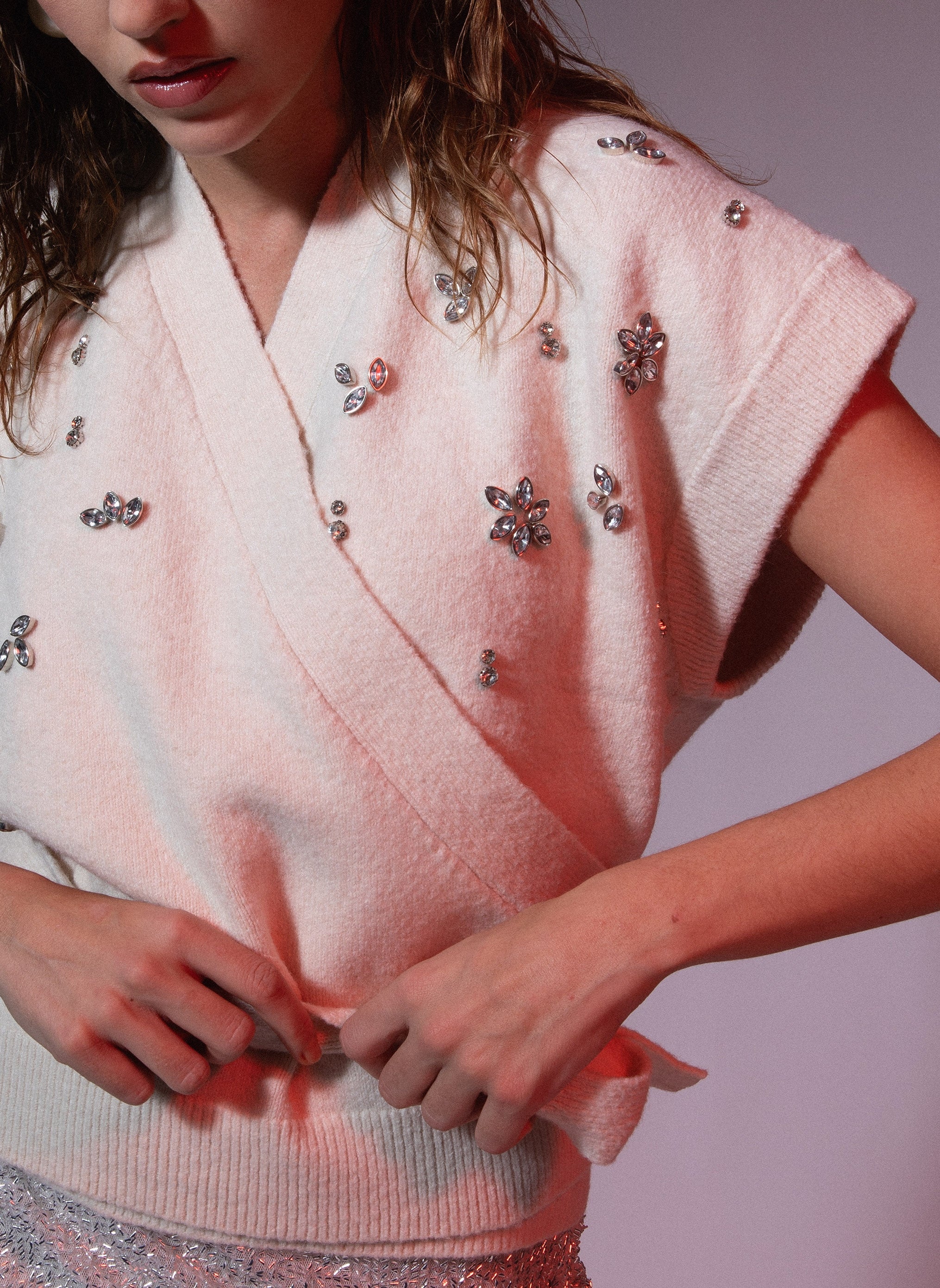 CARDIGAN NIKANDRA ecru