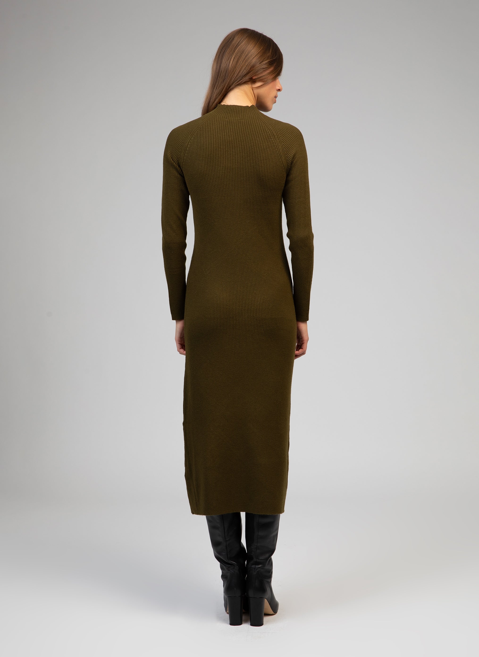 NIRMALA MIDI DRESS bronze