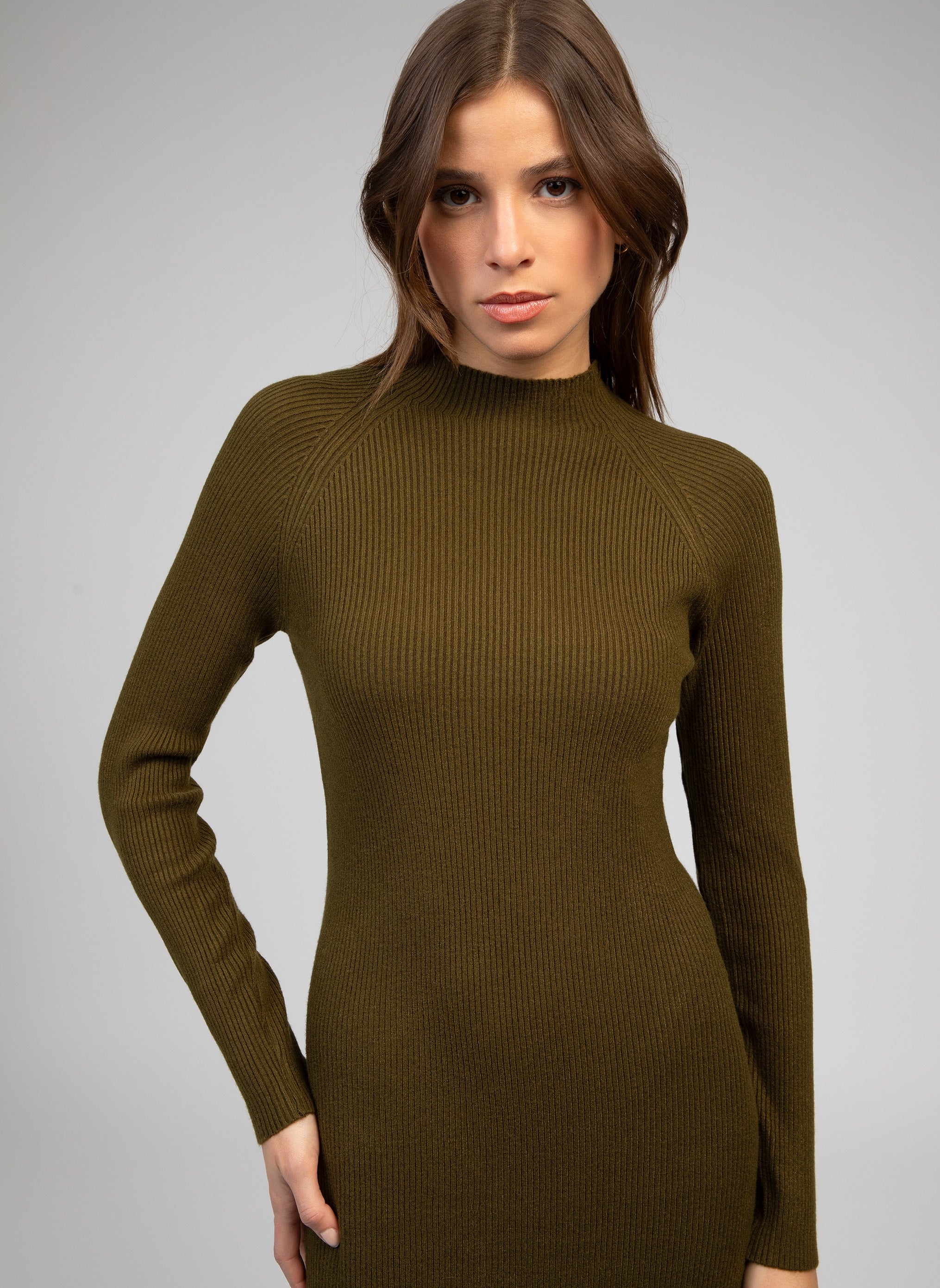 NIRMALA MIDI DRESS bronze