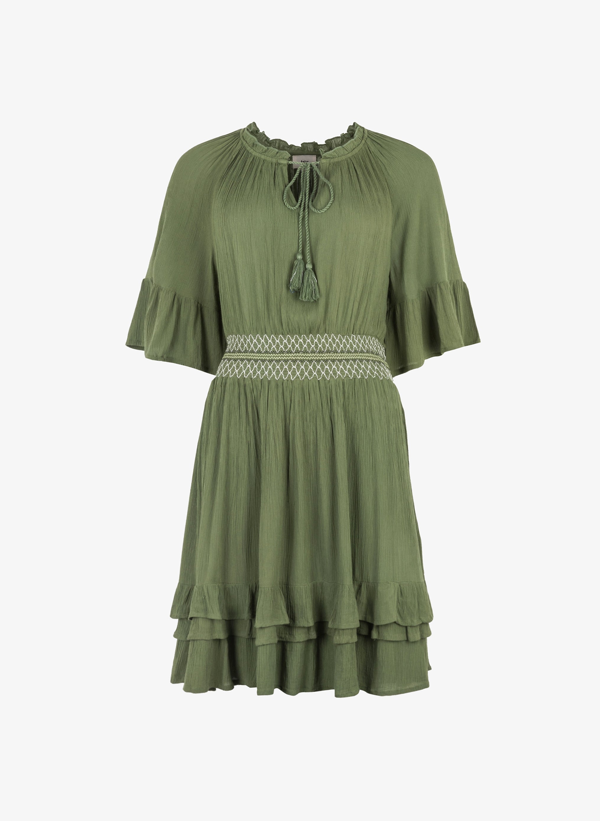 ROBE COURTE OBASTY olive