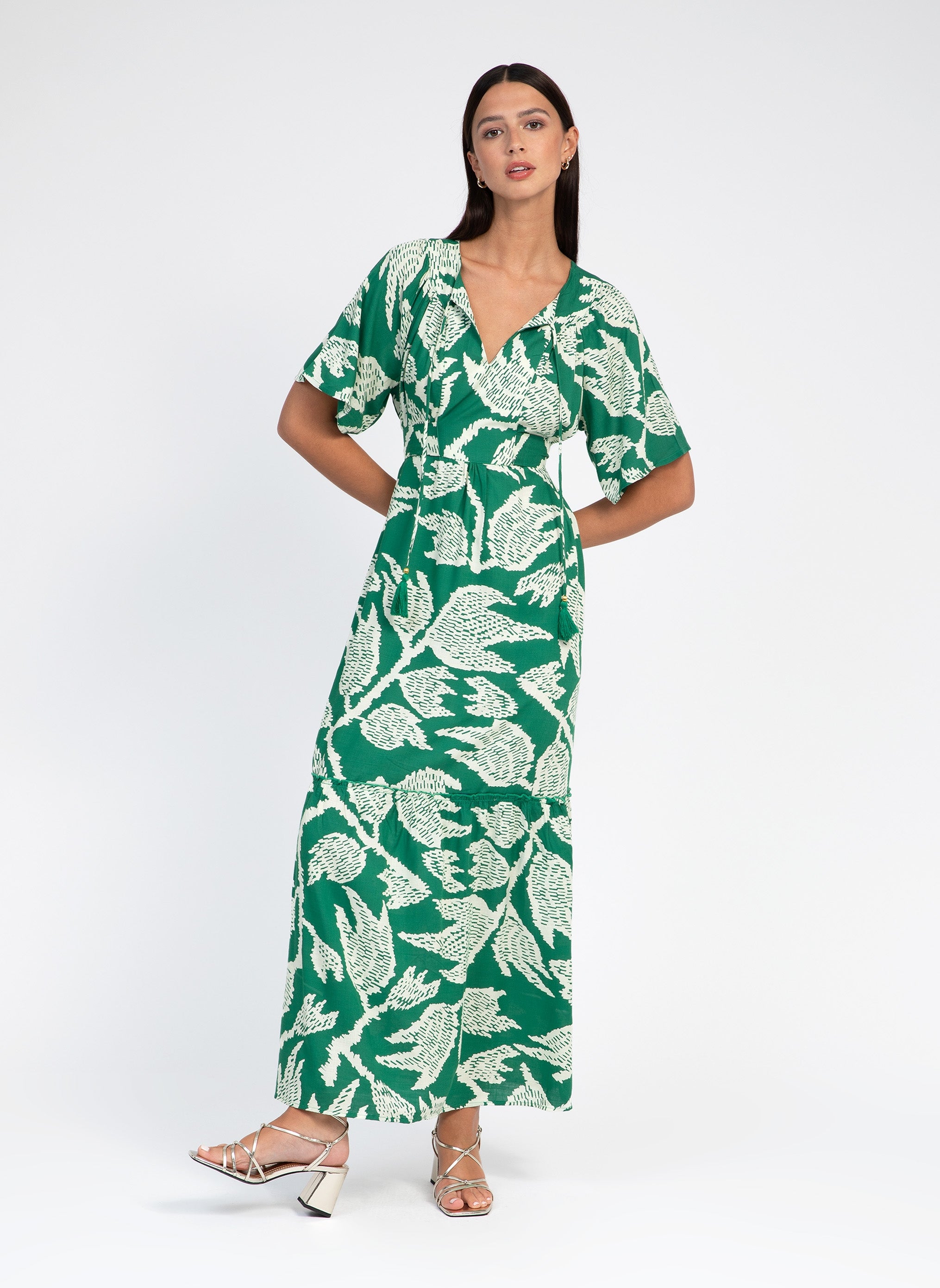 LONG DRESS ODIAS nabilo green