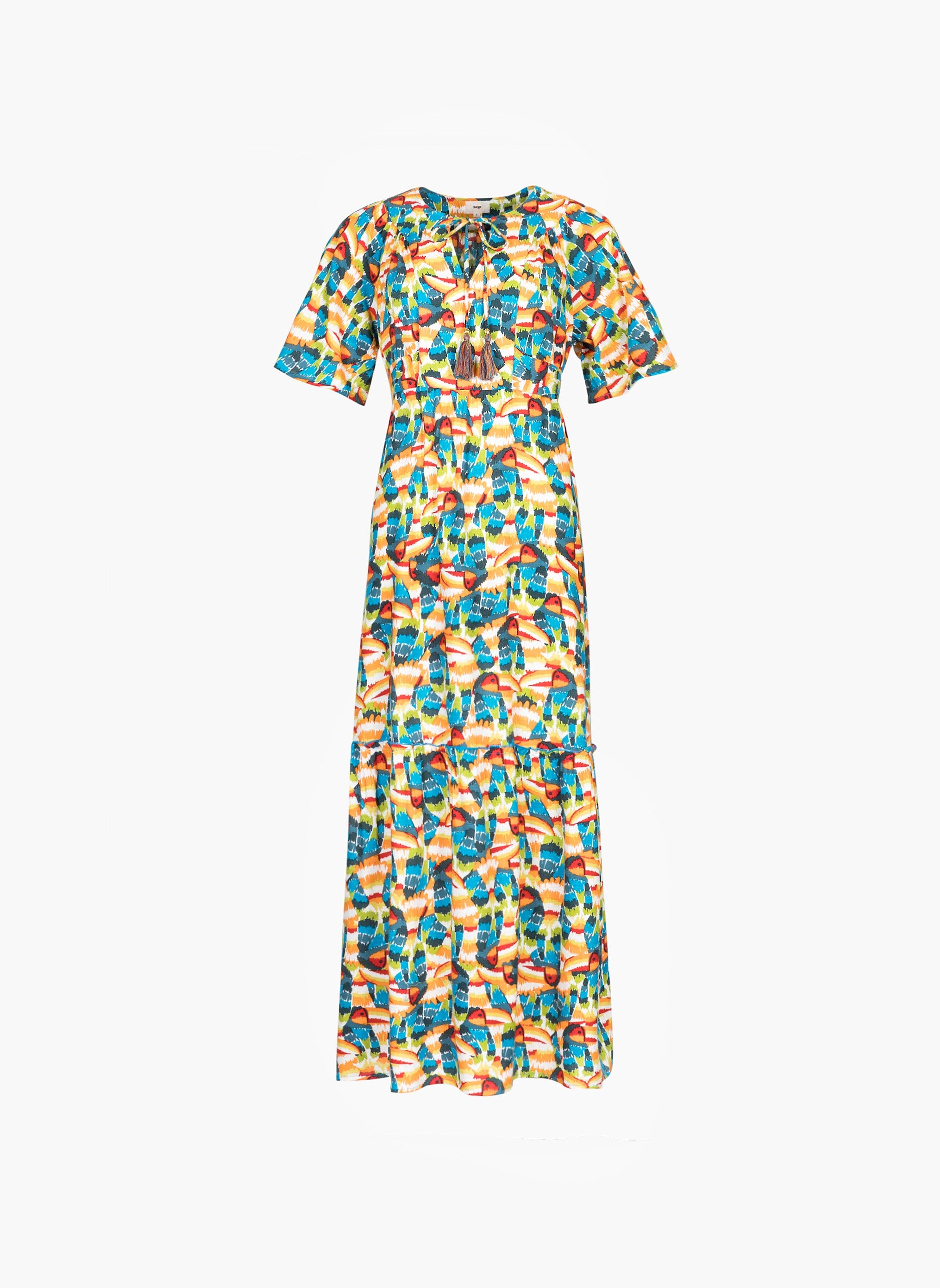 LONG DRESS ODIAS tunissa blue