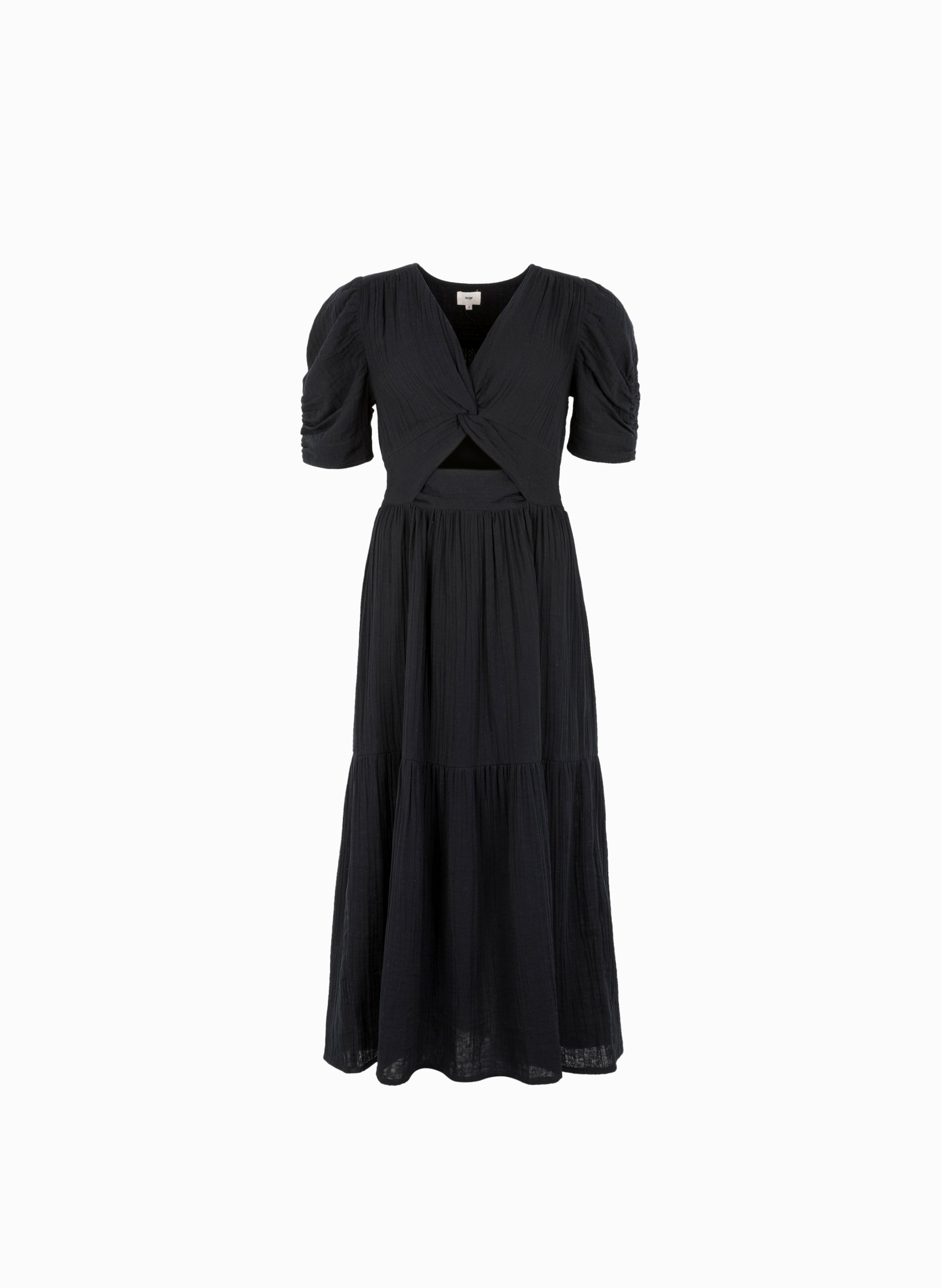 VESTIDO ODOUMA MIDI negro