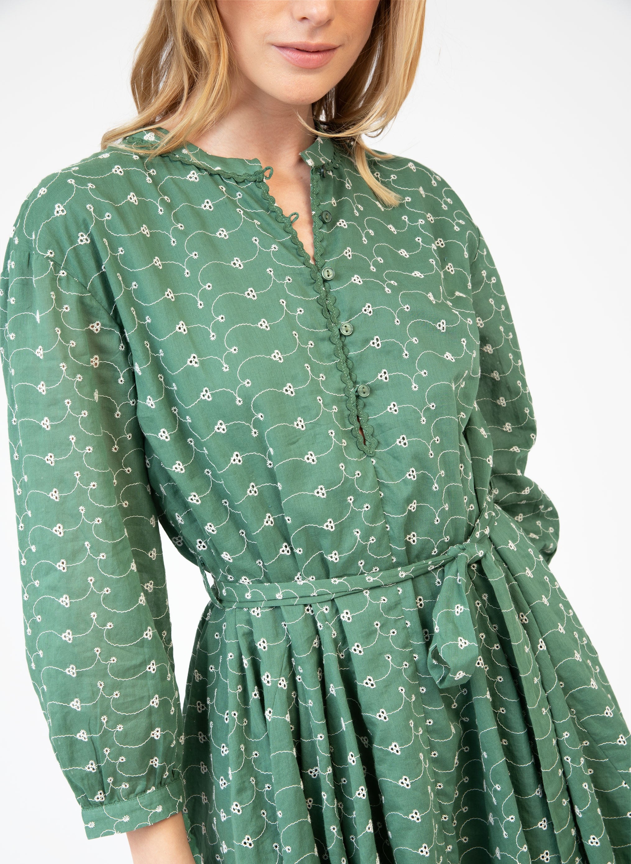 ODREANY SHORT DRESS green