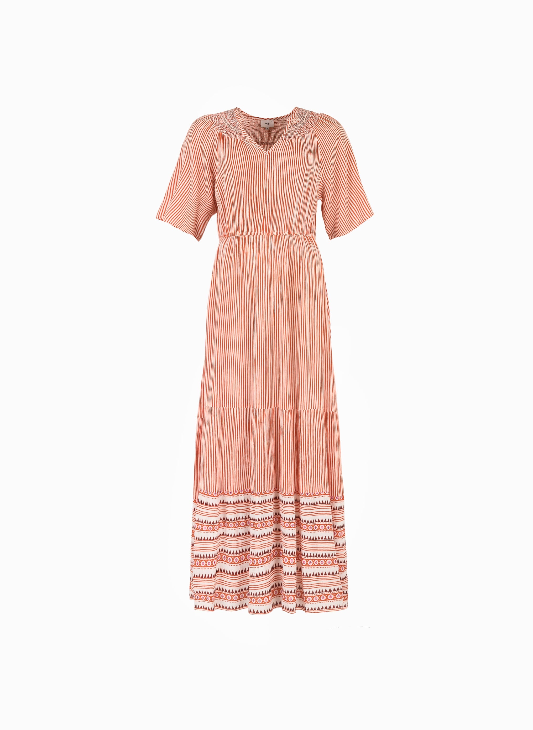 OFELIA LONG DRESS orange