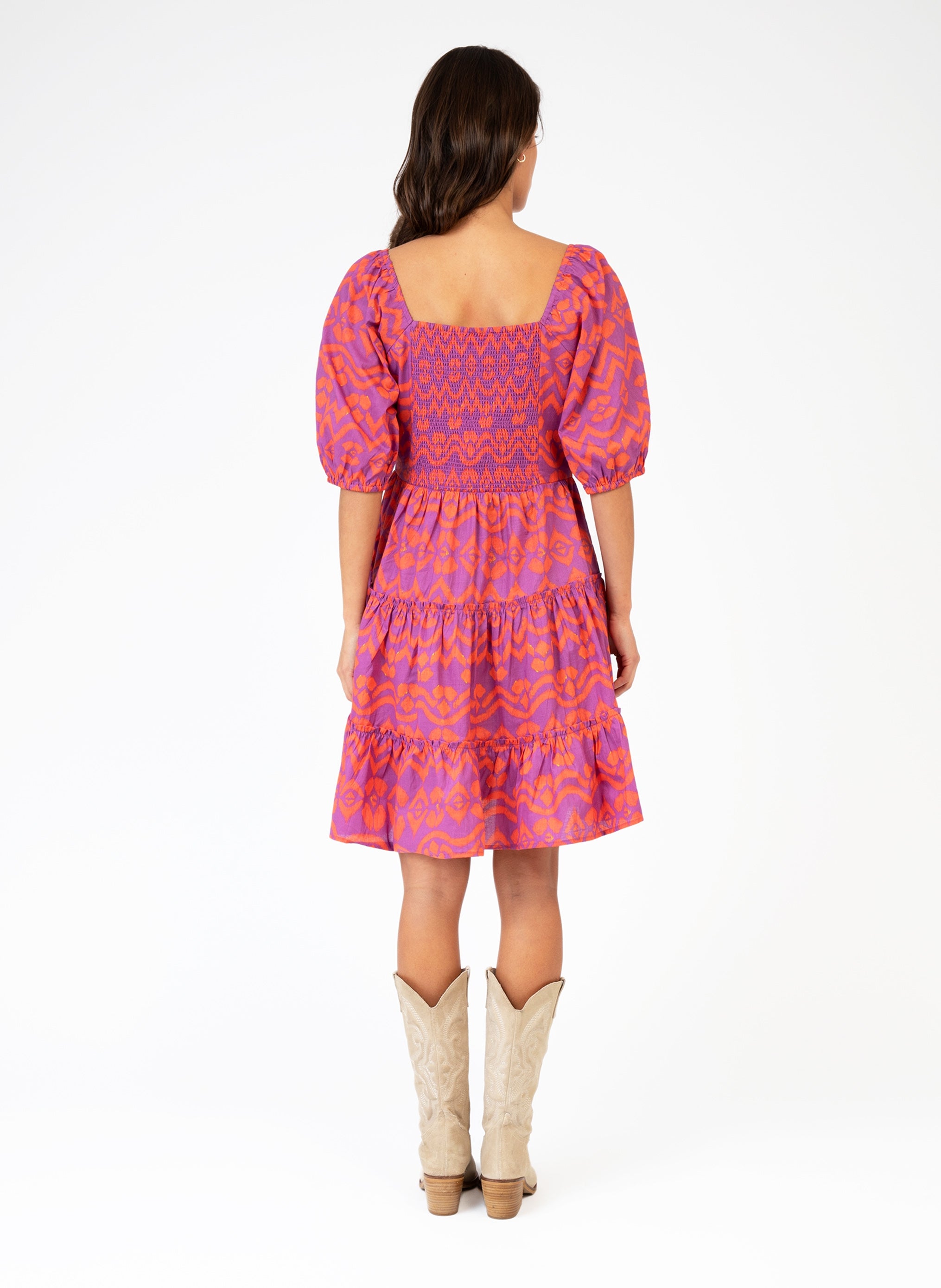 VESTIDO CORTO OLAVIE icarie orchid