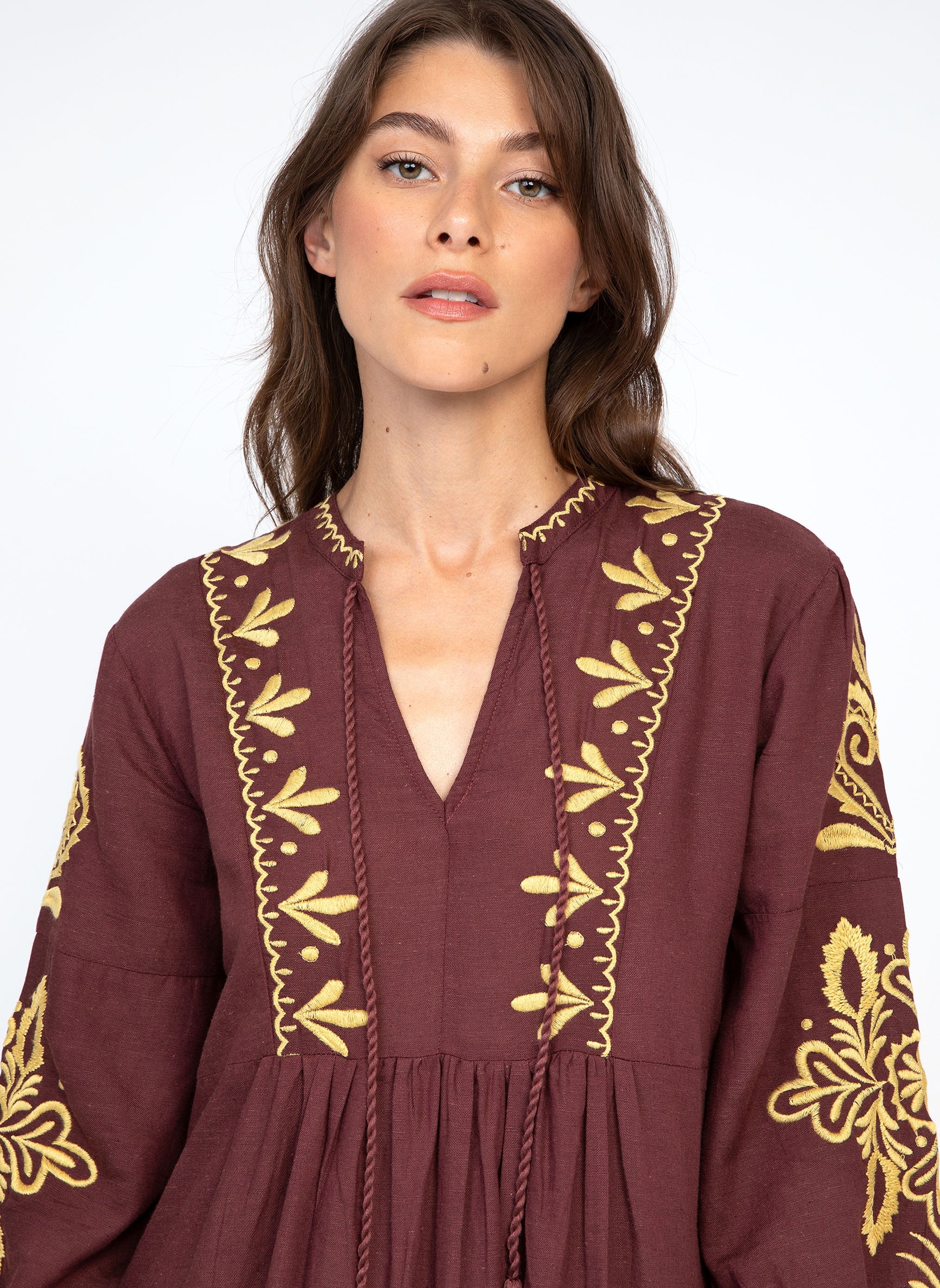 MIDI OLYVIERO malaga DRESS