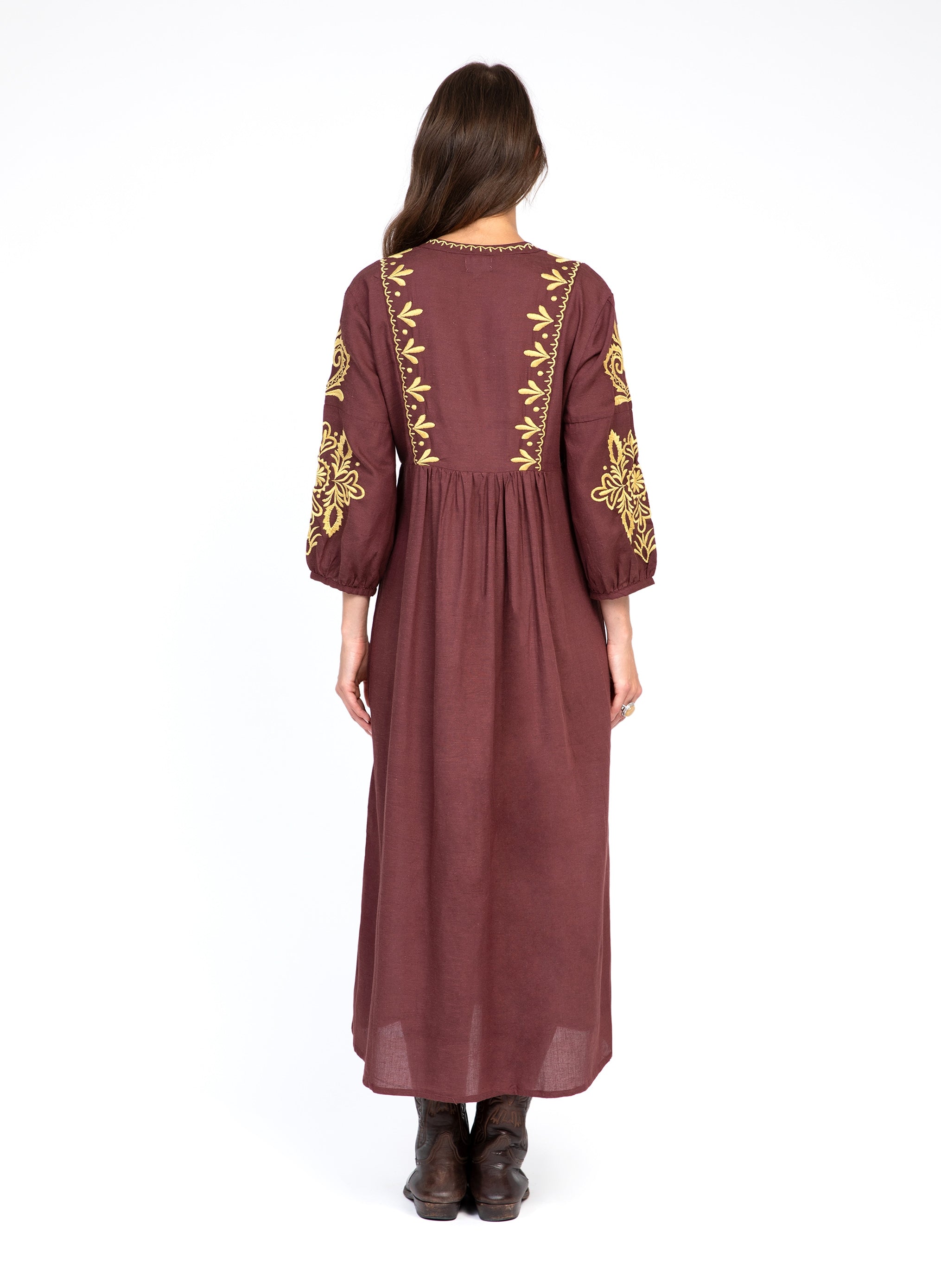 MIDI OLYVIERO malaga DRESS