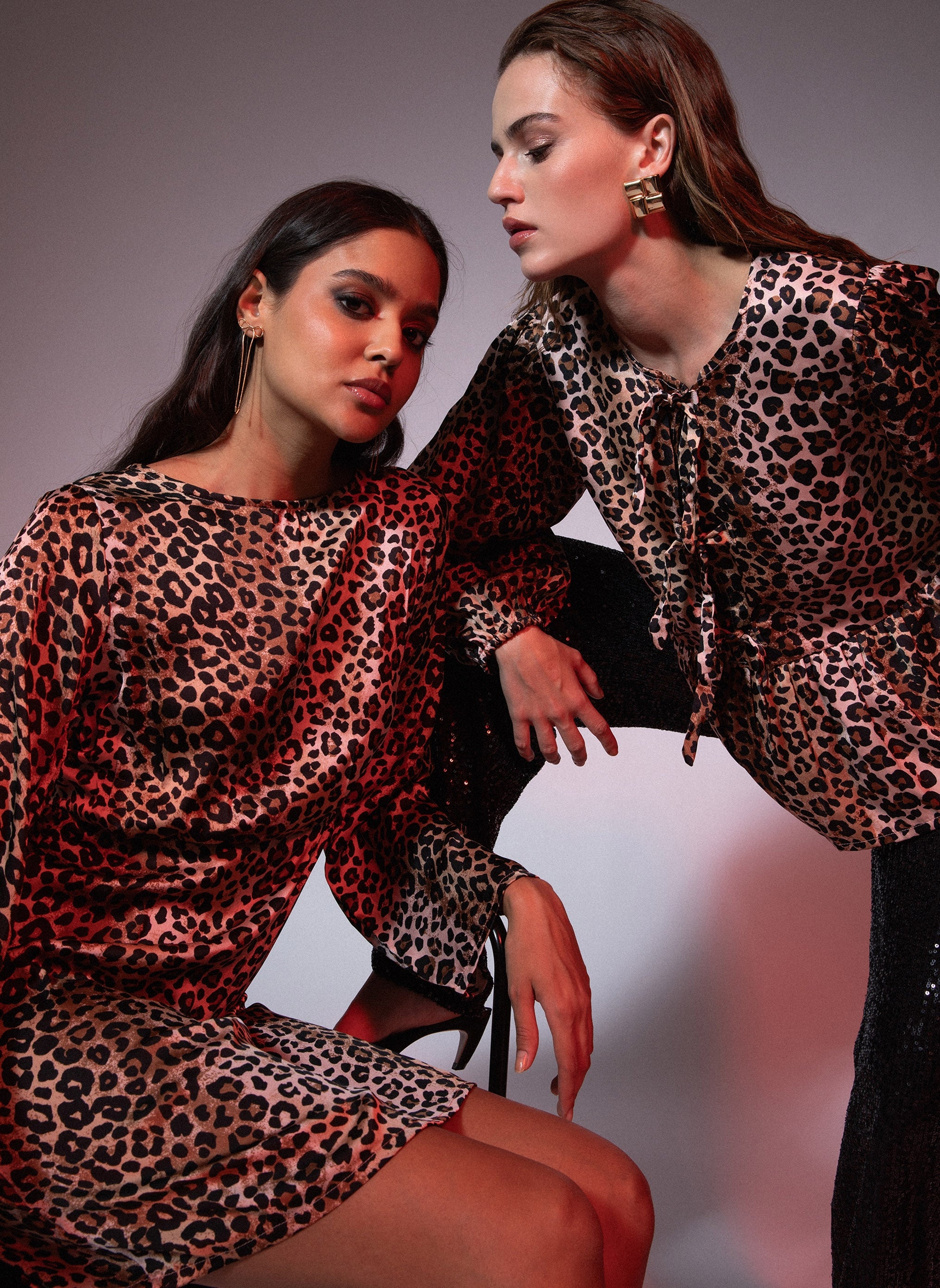 OMELIE MIDI DRESS chocolate louvy