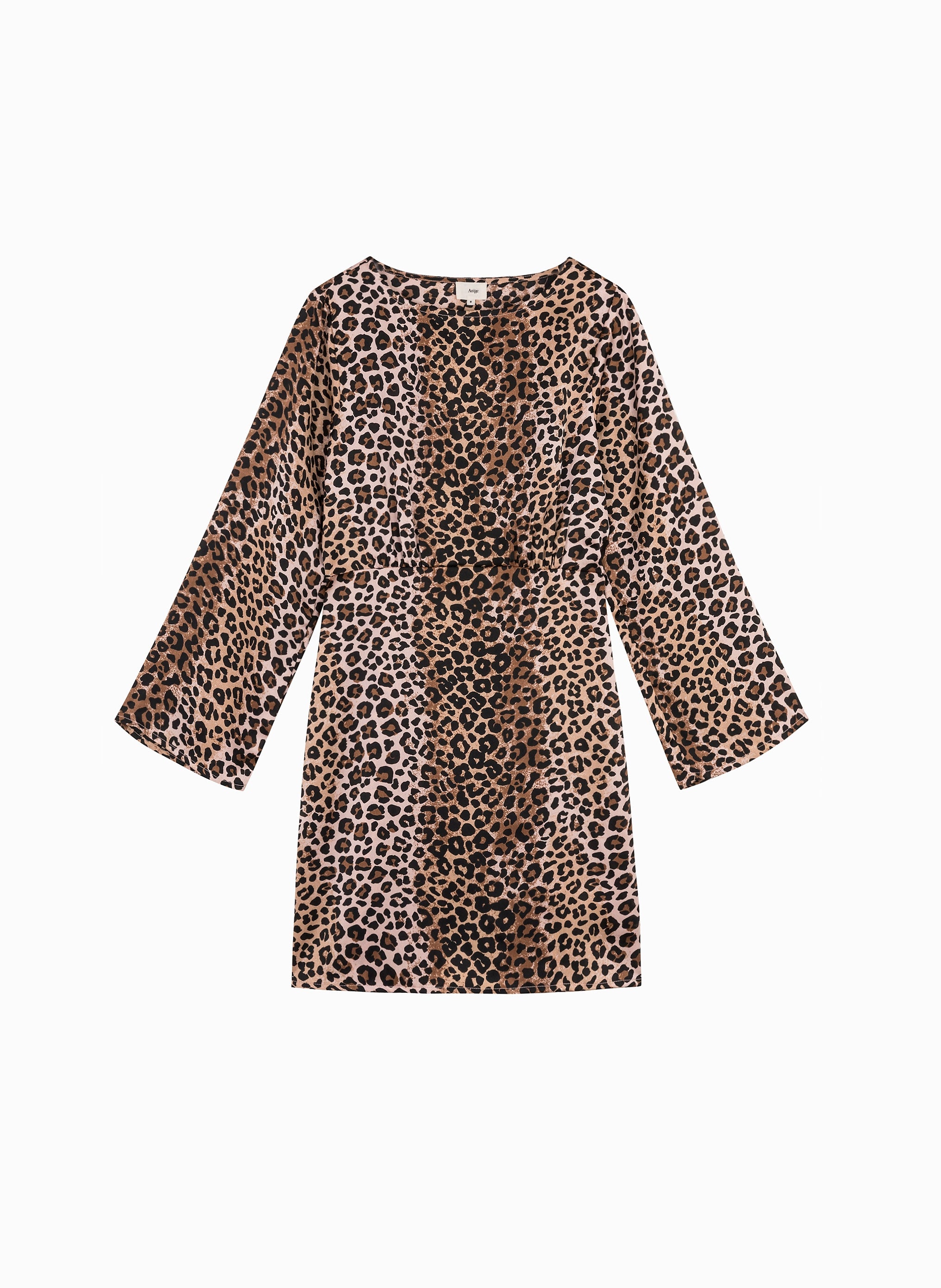 OMELIE MIDI DRESS chocolate louvy