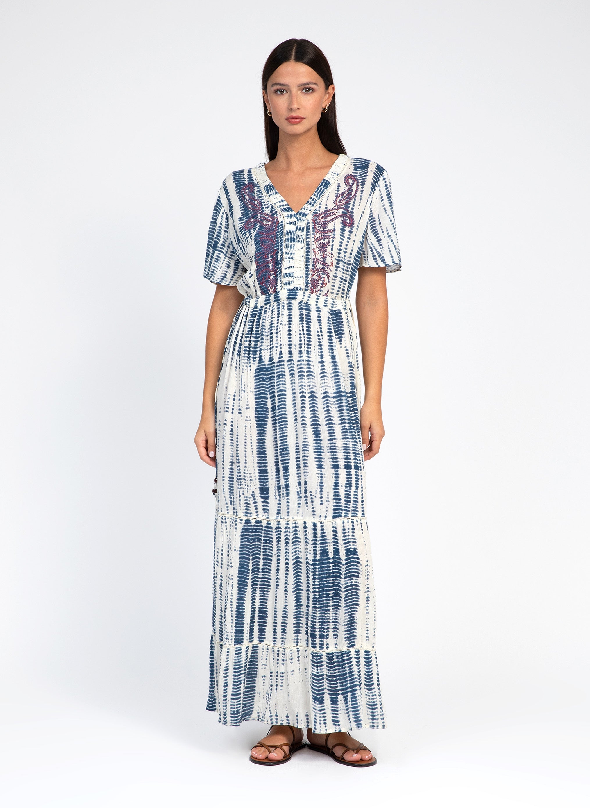 ROBE LONGUE ONY bleu