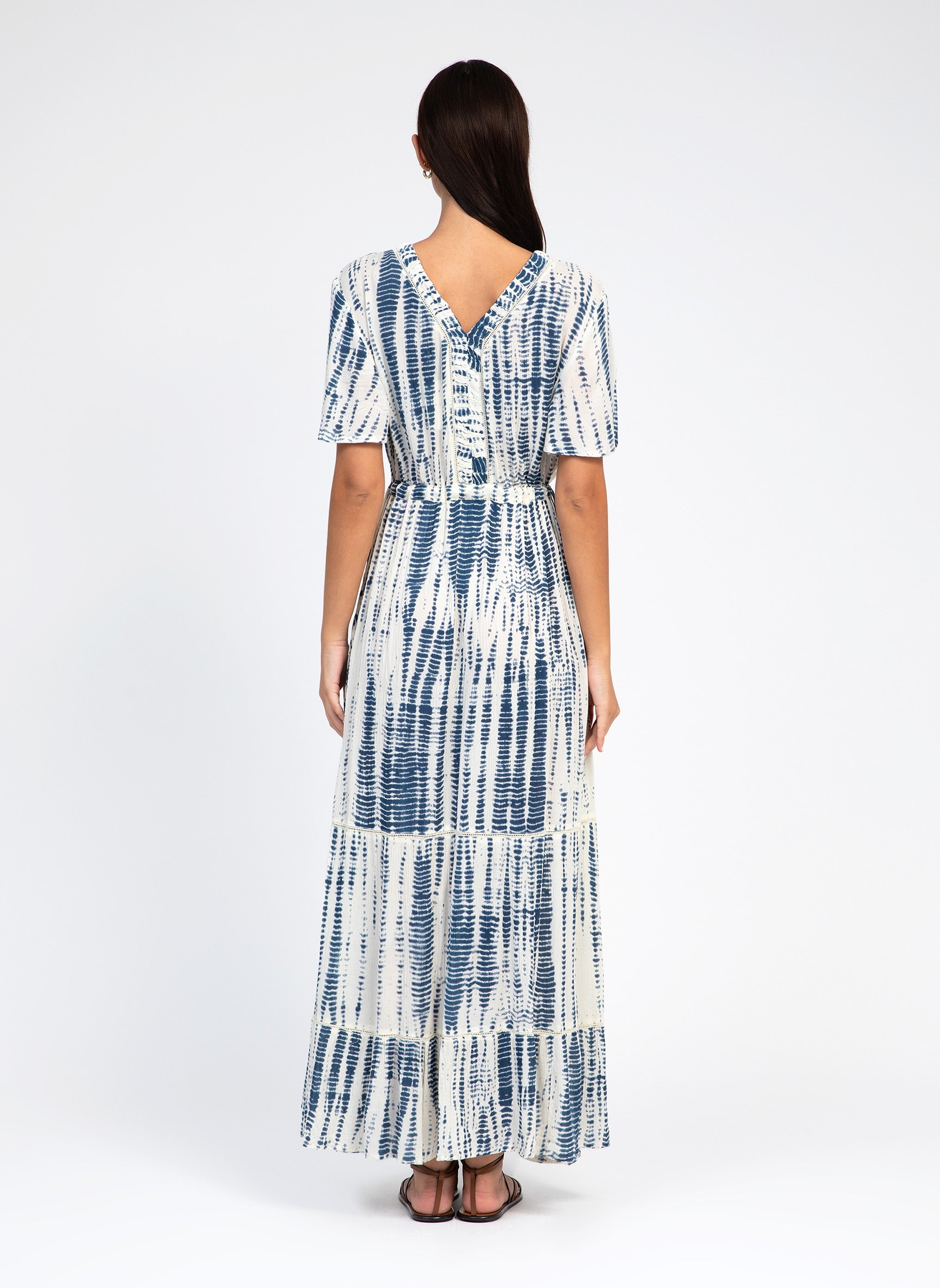 ROBE LONGUE ONY bleu