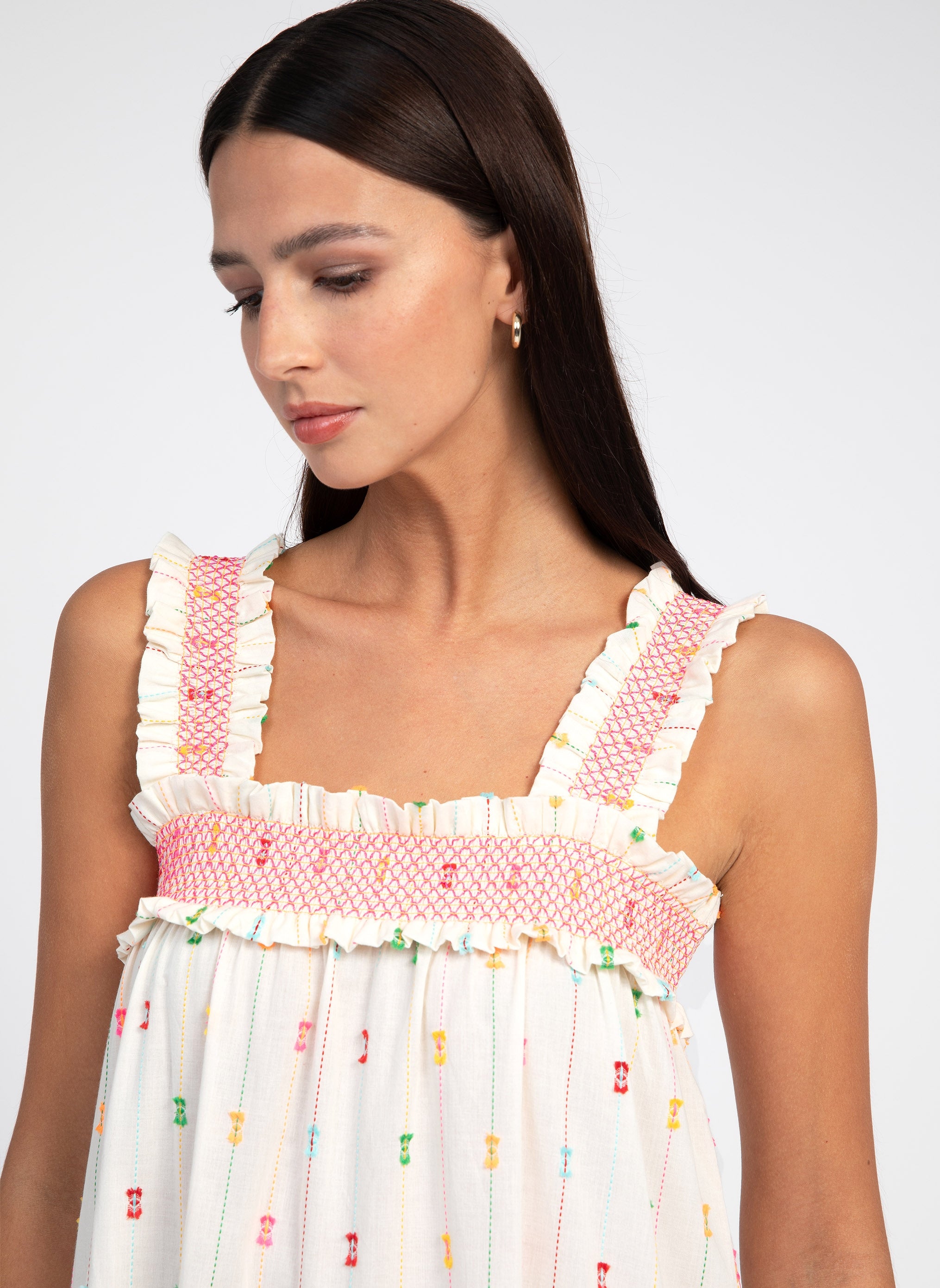 ROBE LONGUE OPALE ecru