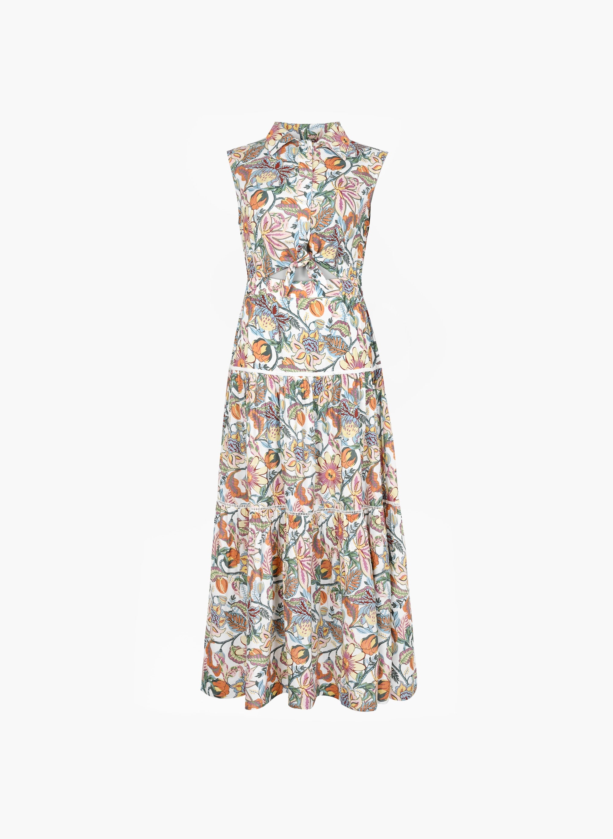 ROBE LONGUE OPAVIA felicity ecru