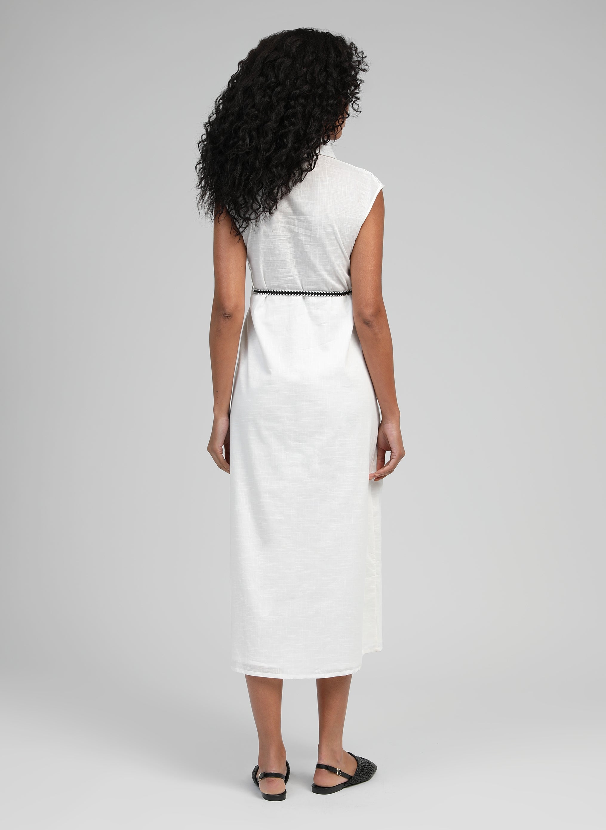 ROBE LONGUE ORENIA blanc