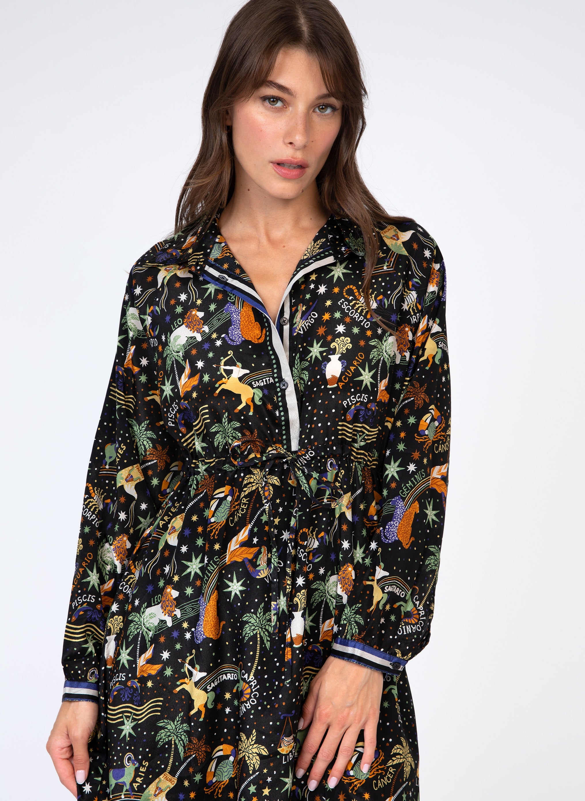 ROBE LONGUE OSALLY circa noir