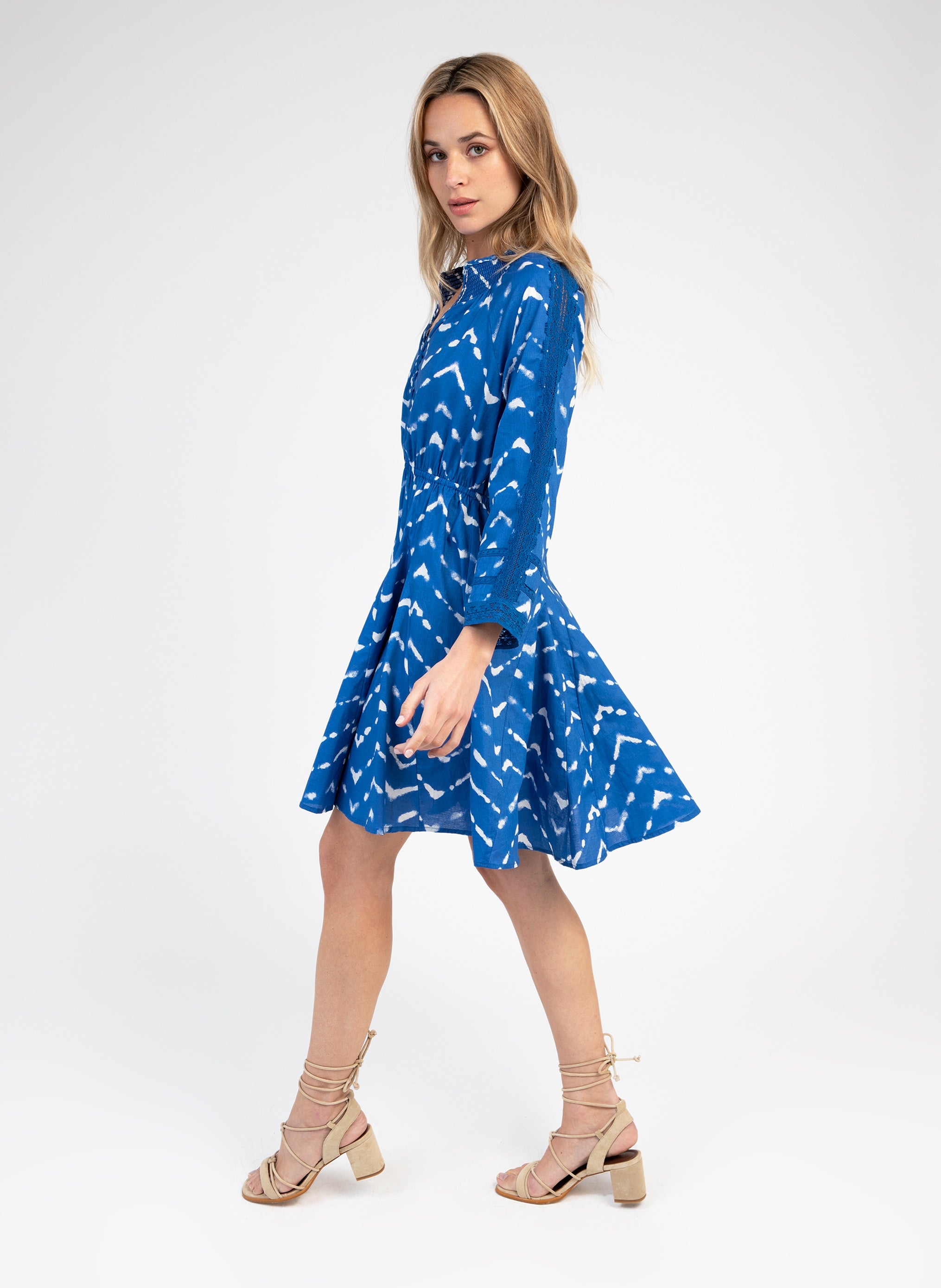 OSLAS short dress dina blue