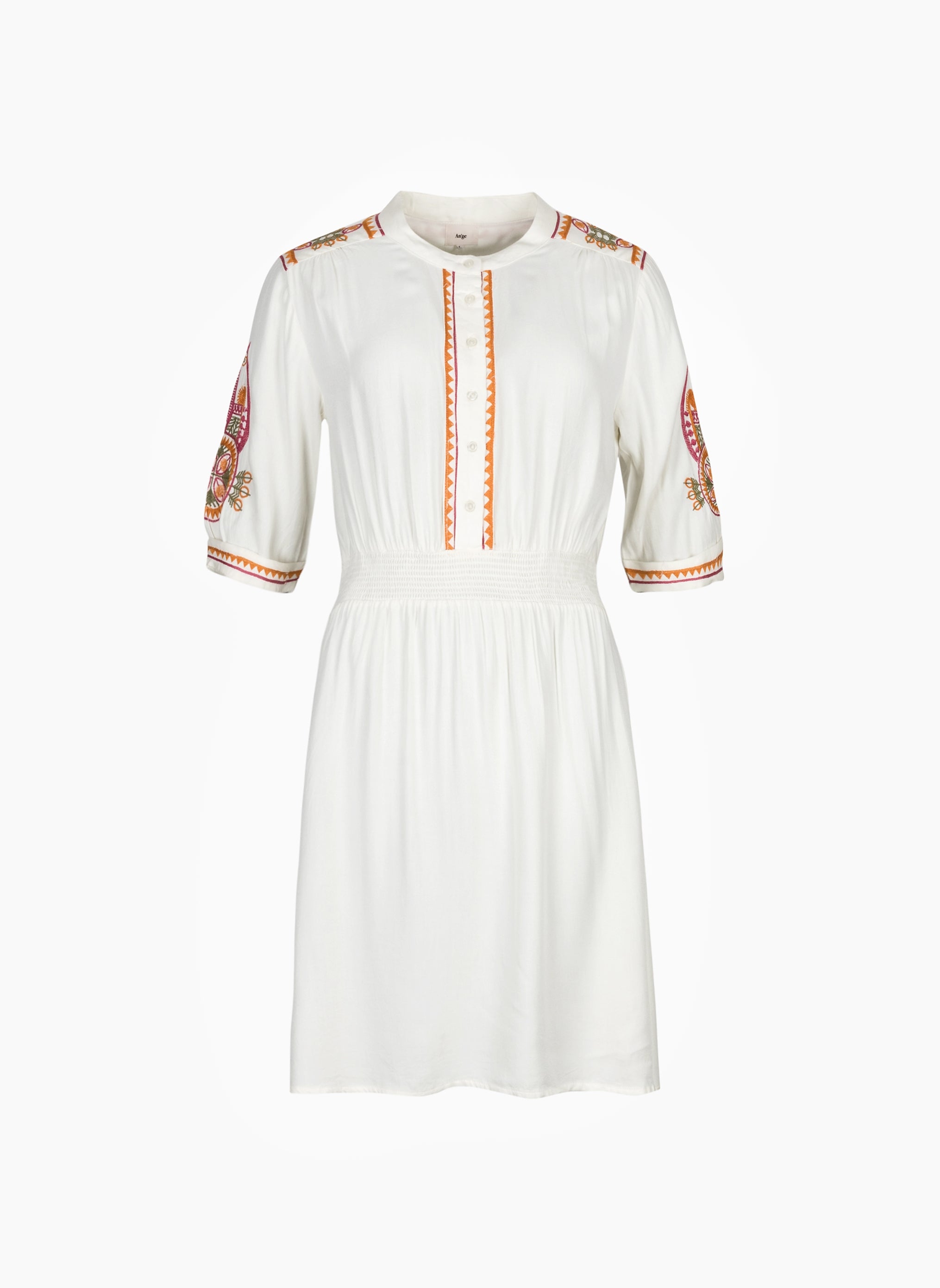 VESTIDO CORTO OSSO crudo