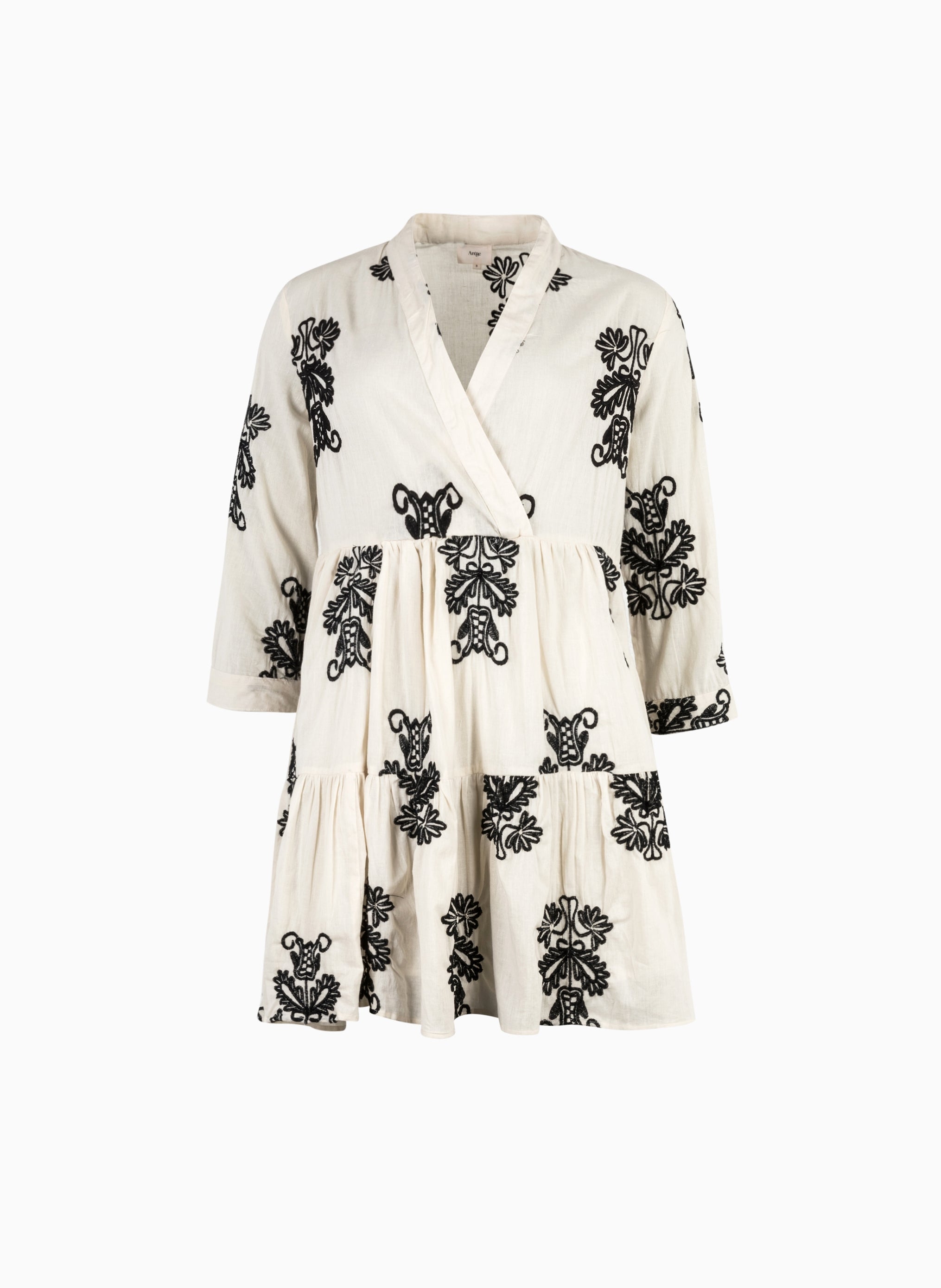 OVIANA SHORT DRESS ecru