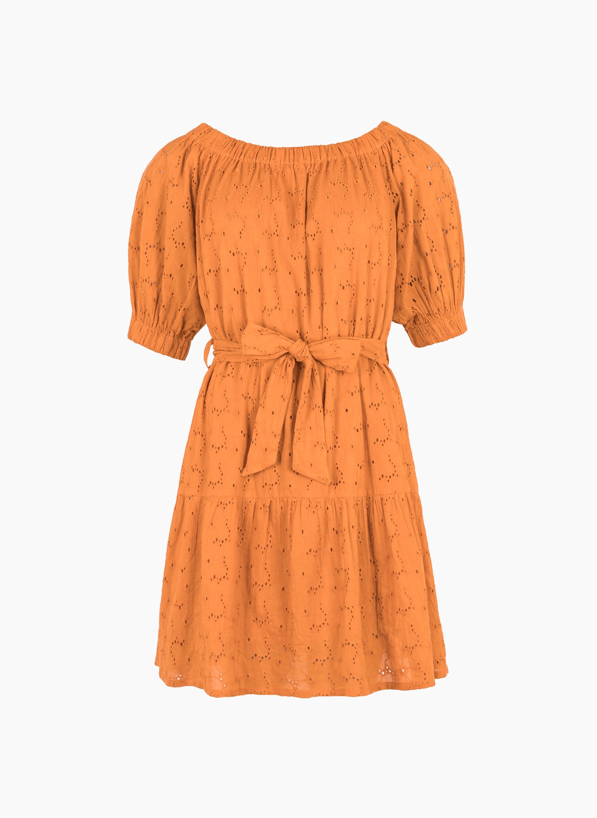 ROBE COURTE OVIANY orange