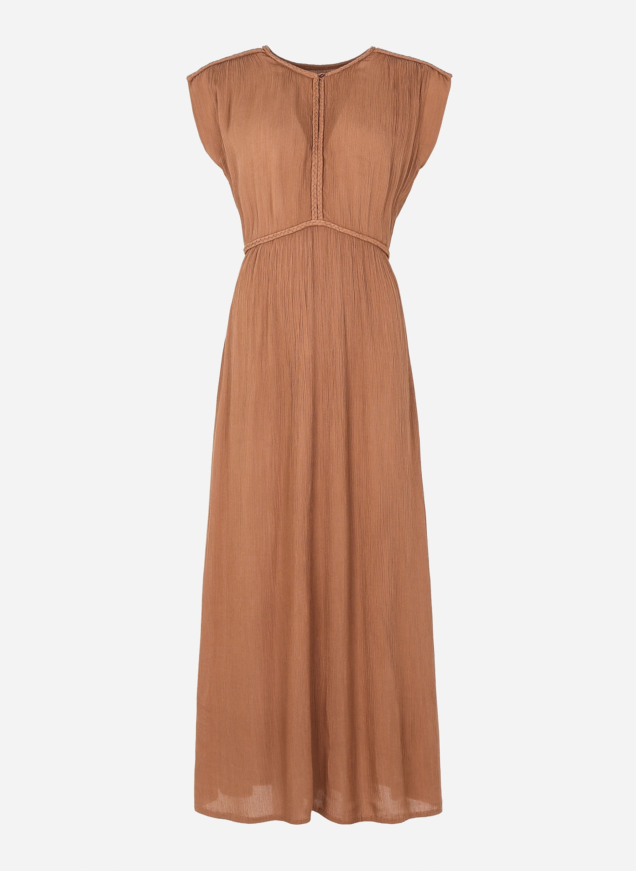 ROBE MIDI OWESTA noisette