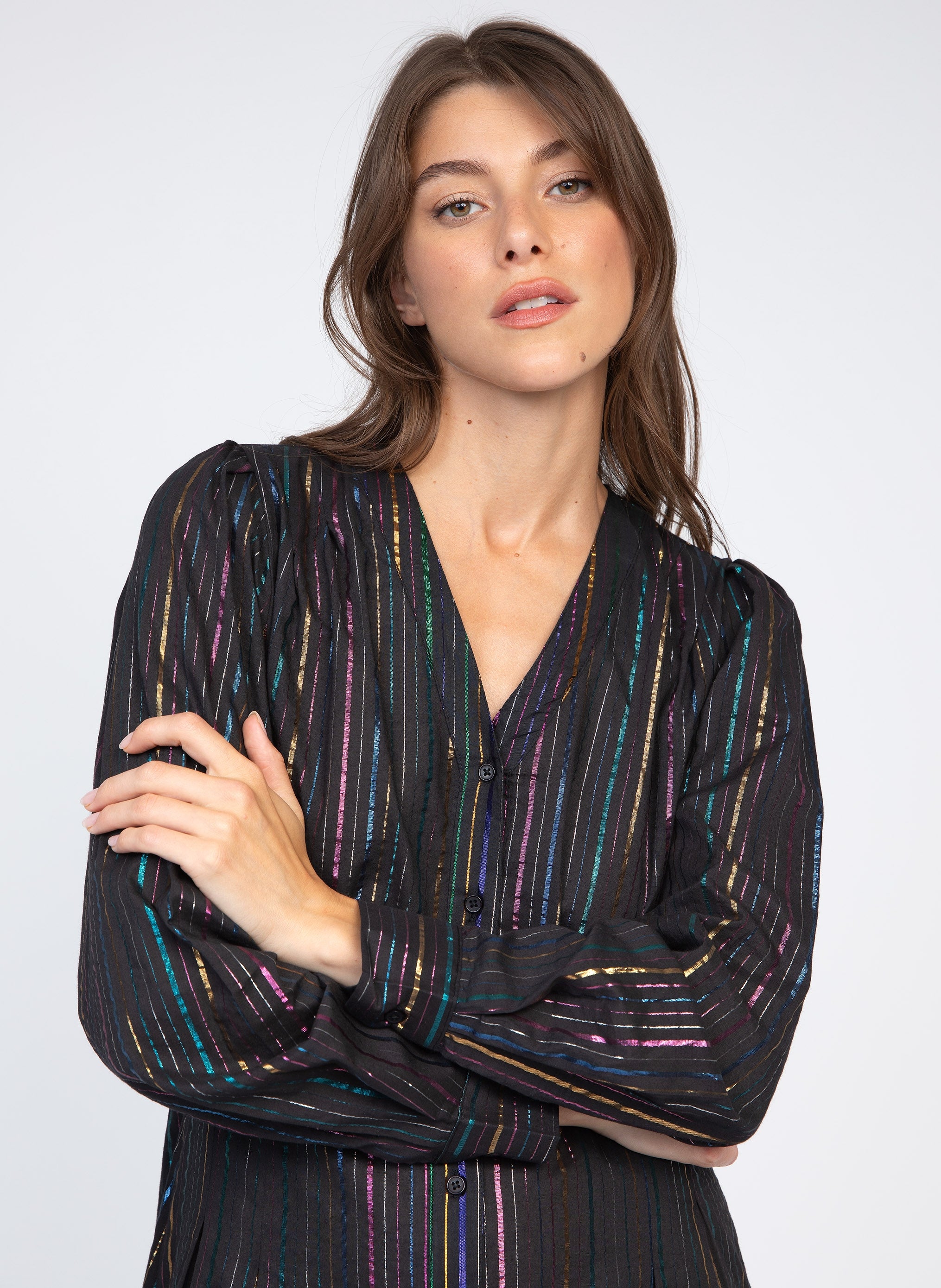 OZANE LONG DRESS black