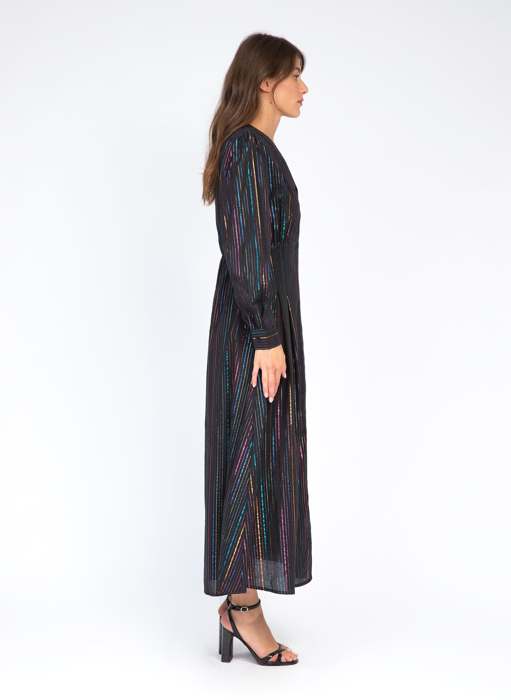 OZANE LONG DRESS black