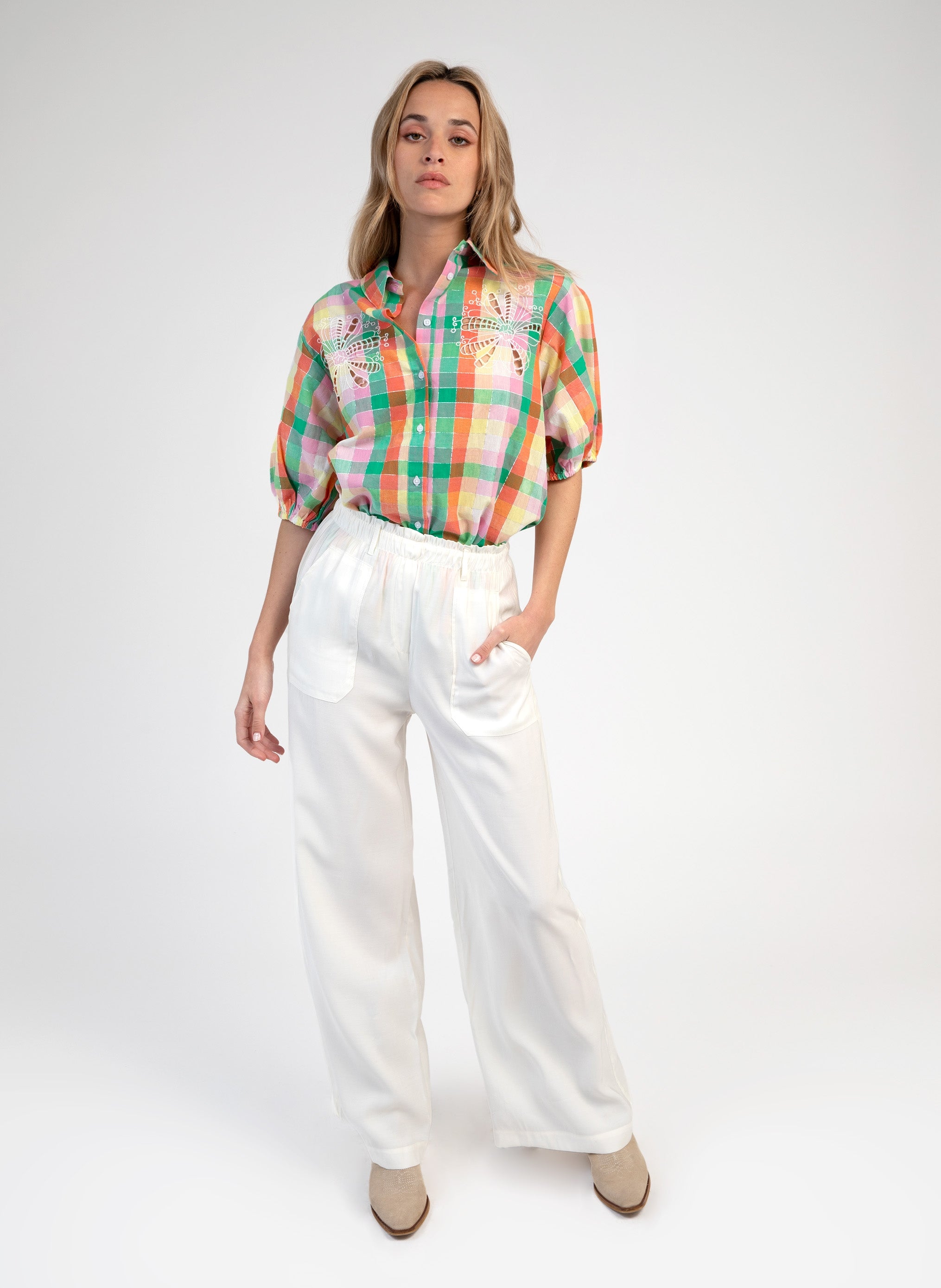 PANTALON PACOLY off white
