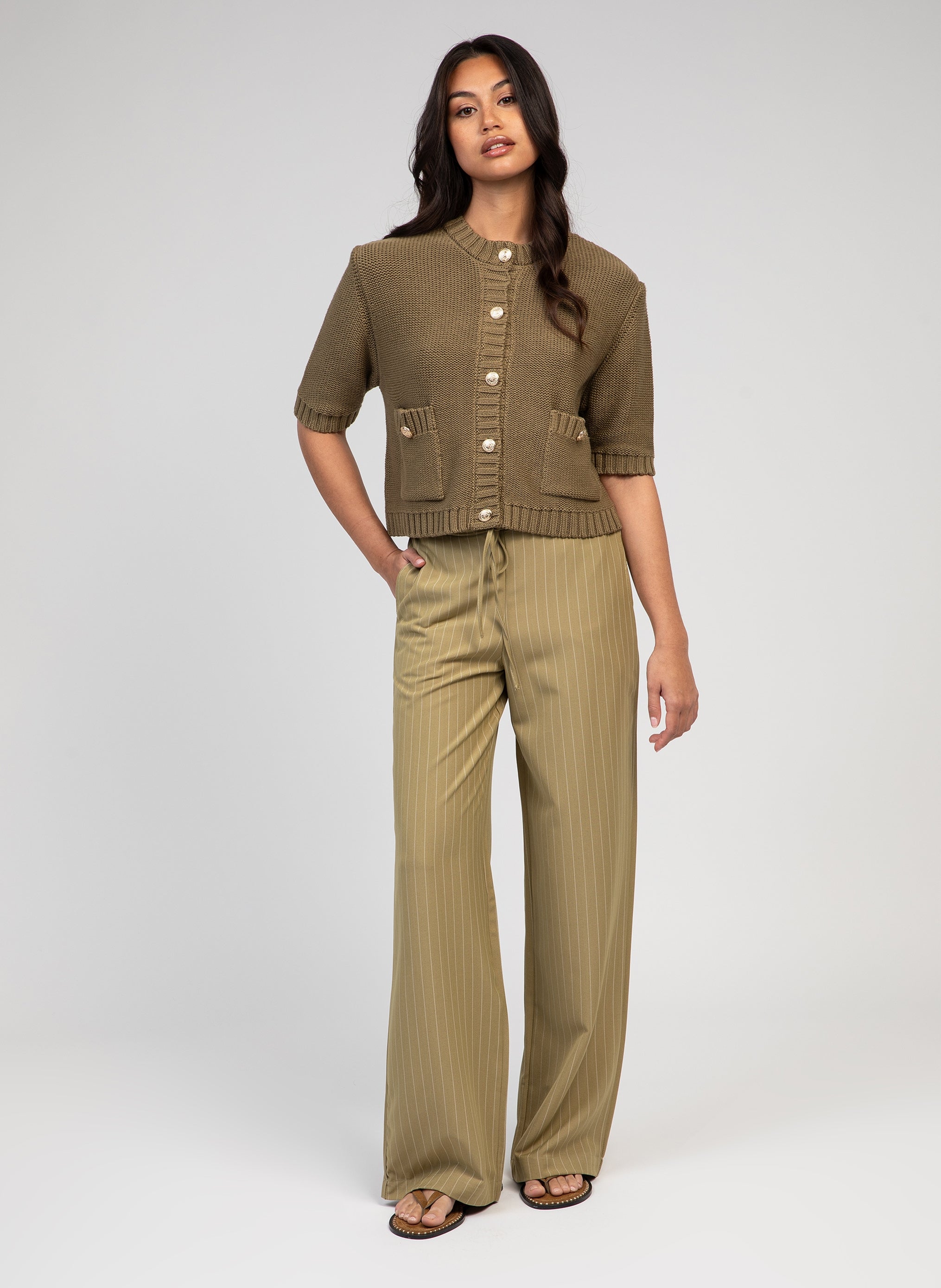 PALINA PANTALON lime