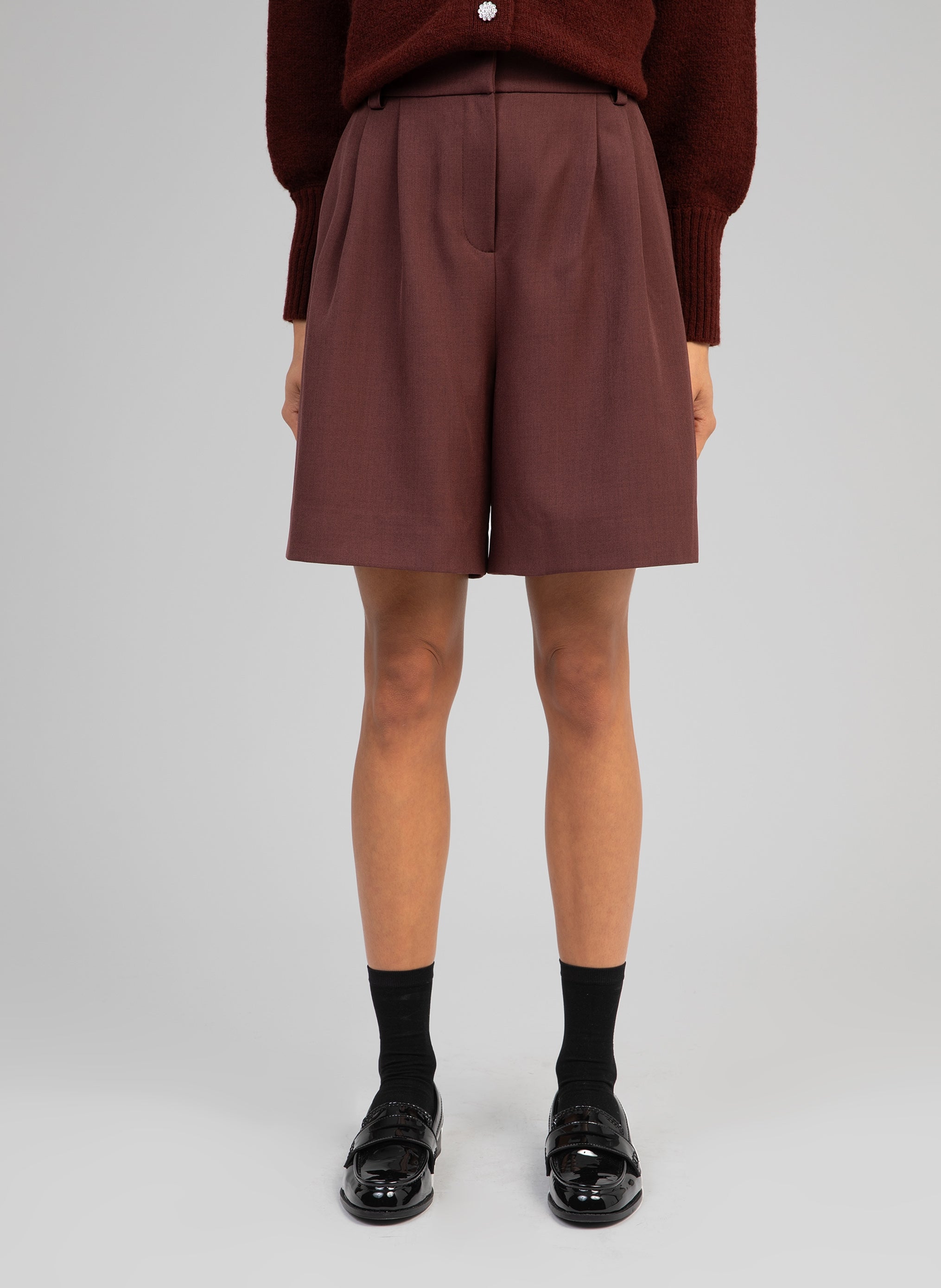 SHORT PALIO chocolat