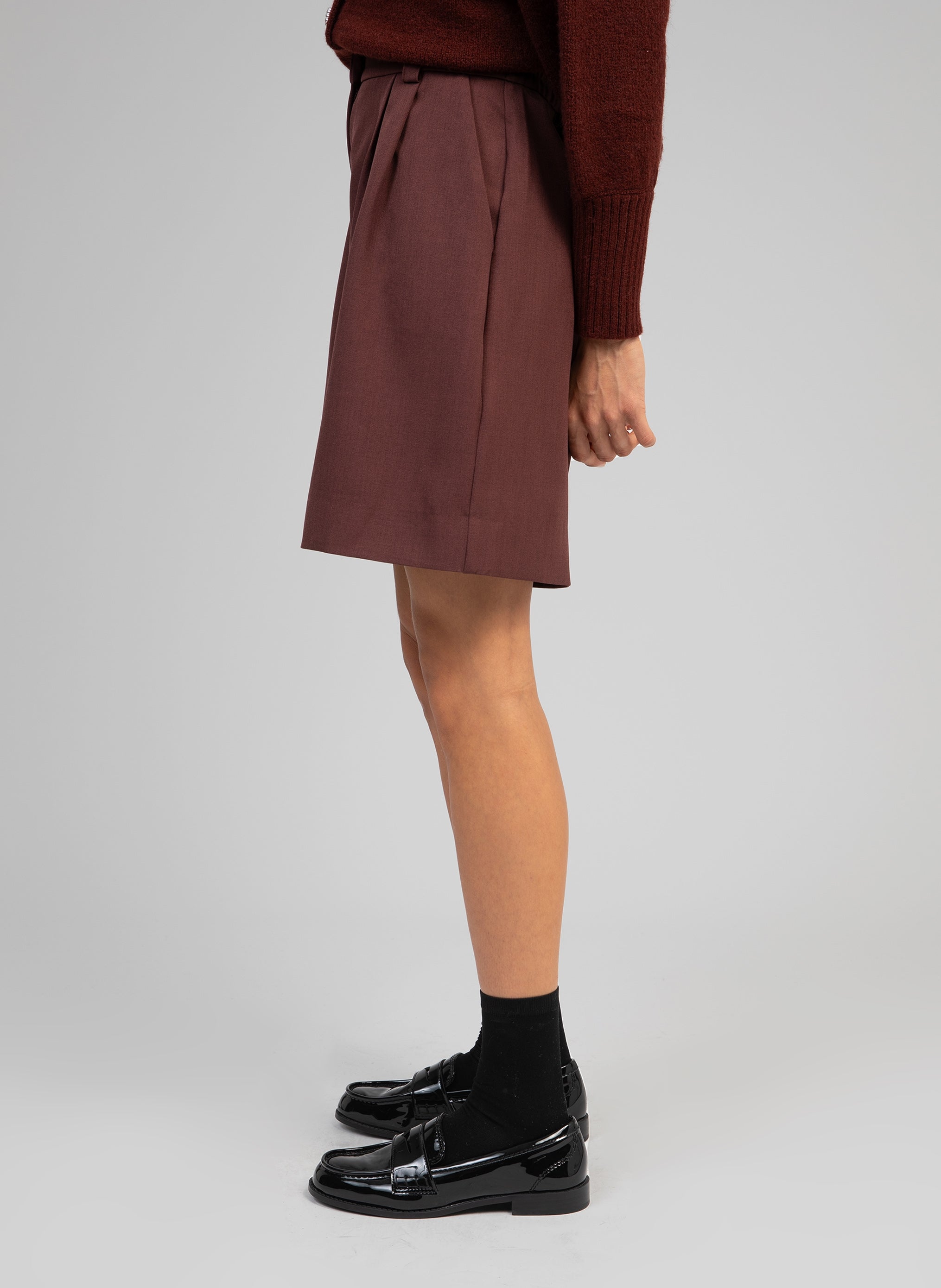 SHORT PALIO chocolat