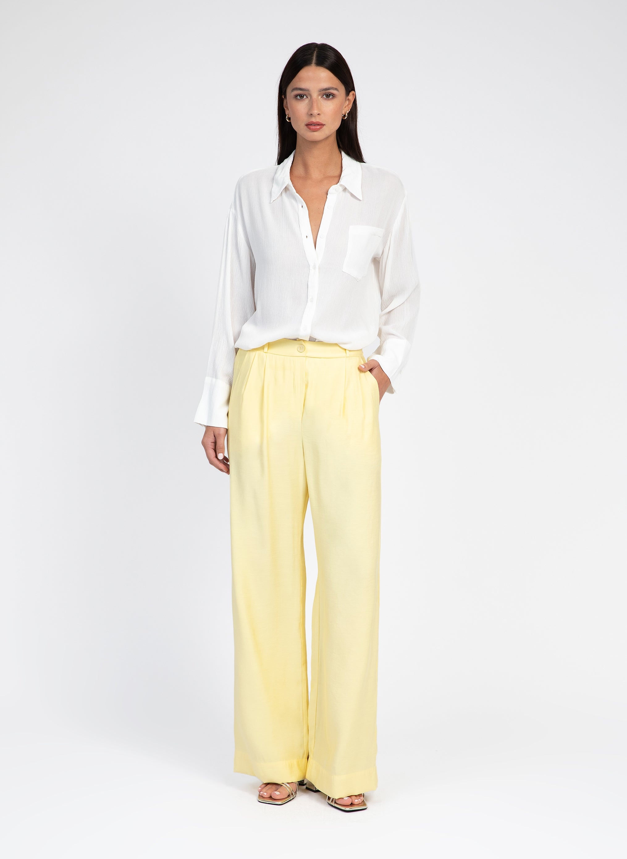 PANTALON PAMY jaune