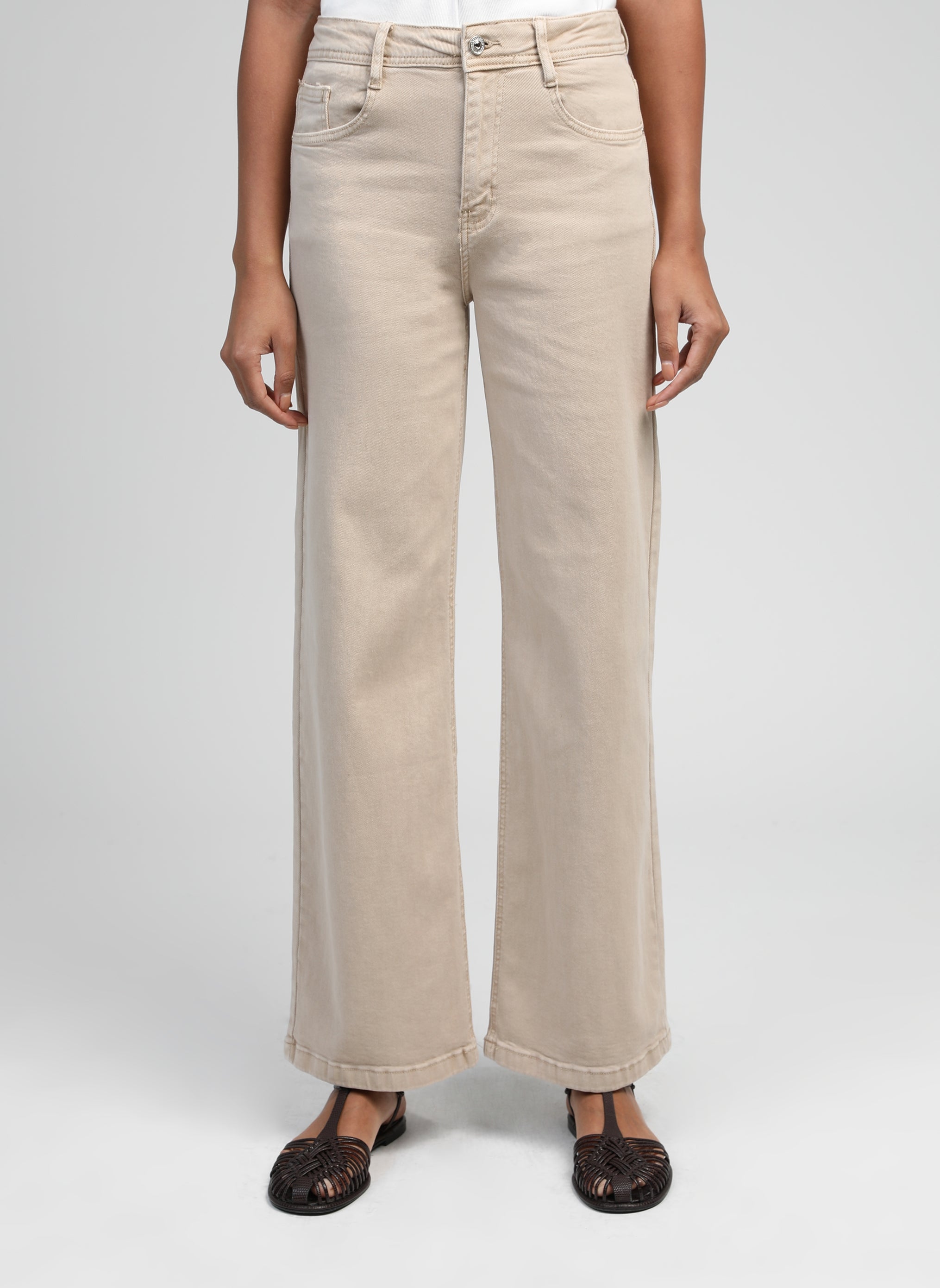 PANTALON PARTY beige