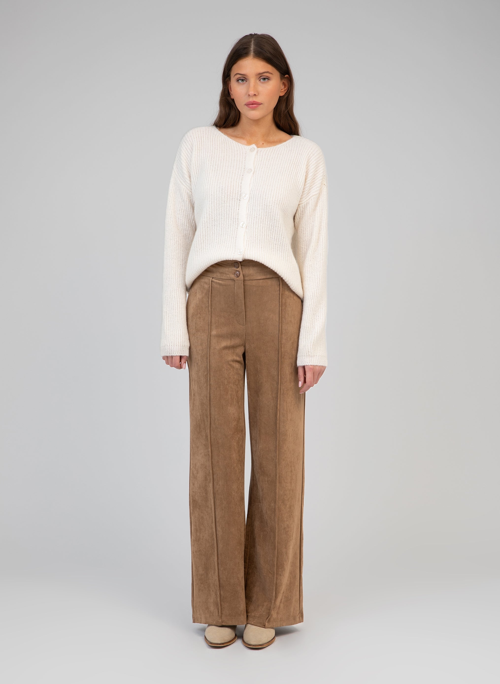 PANTALON PATRYNA camel