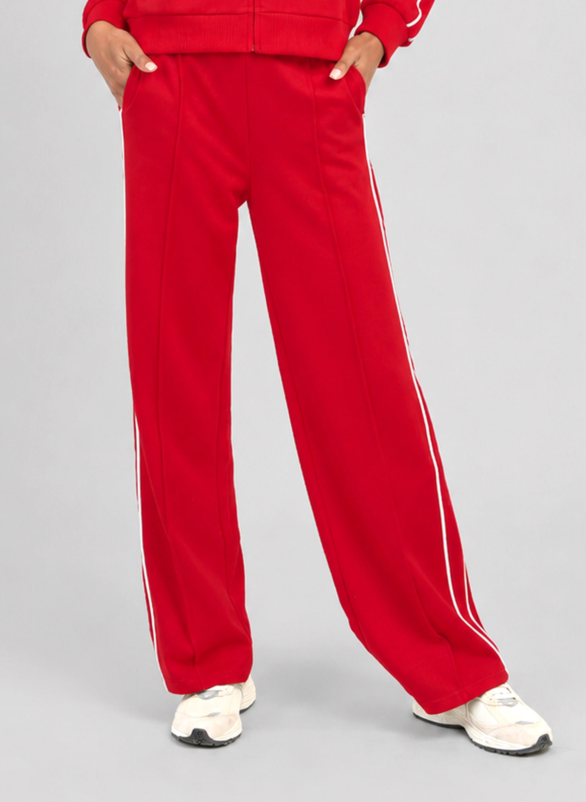 PANTALON PATRIVA rouge