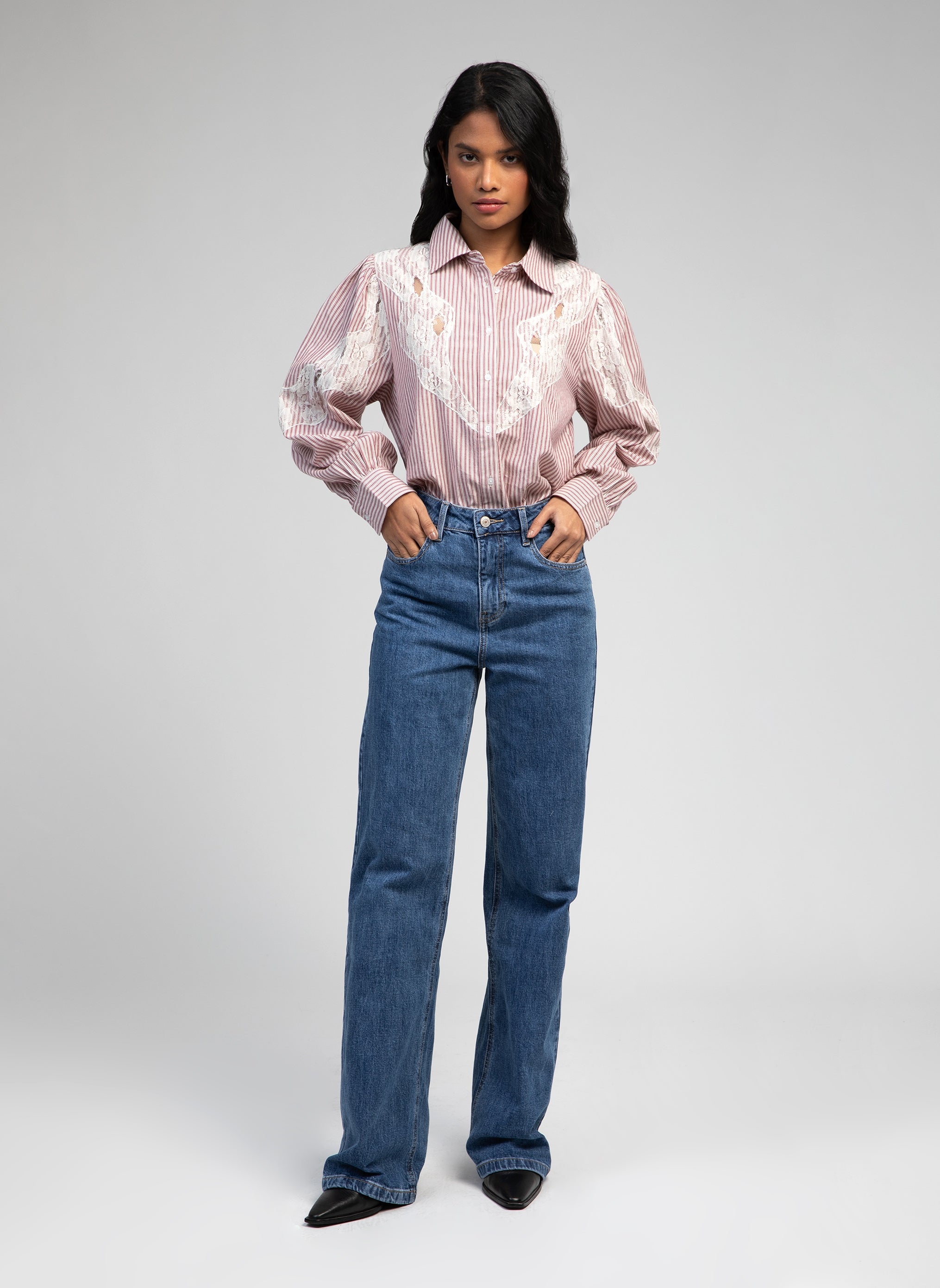 PANTALON PAULINE bleu