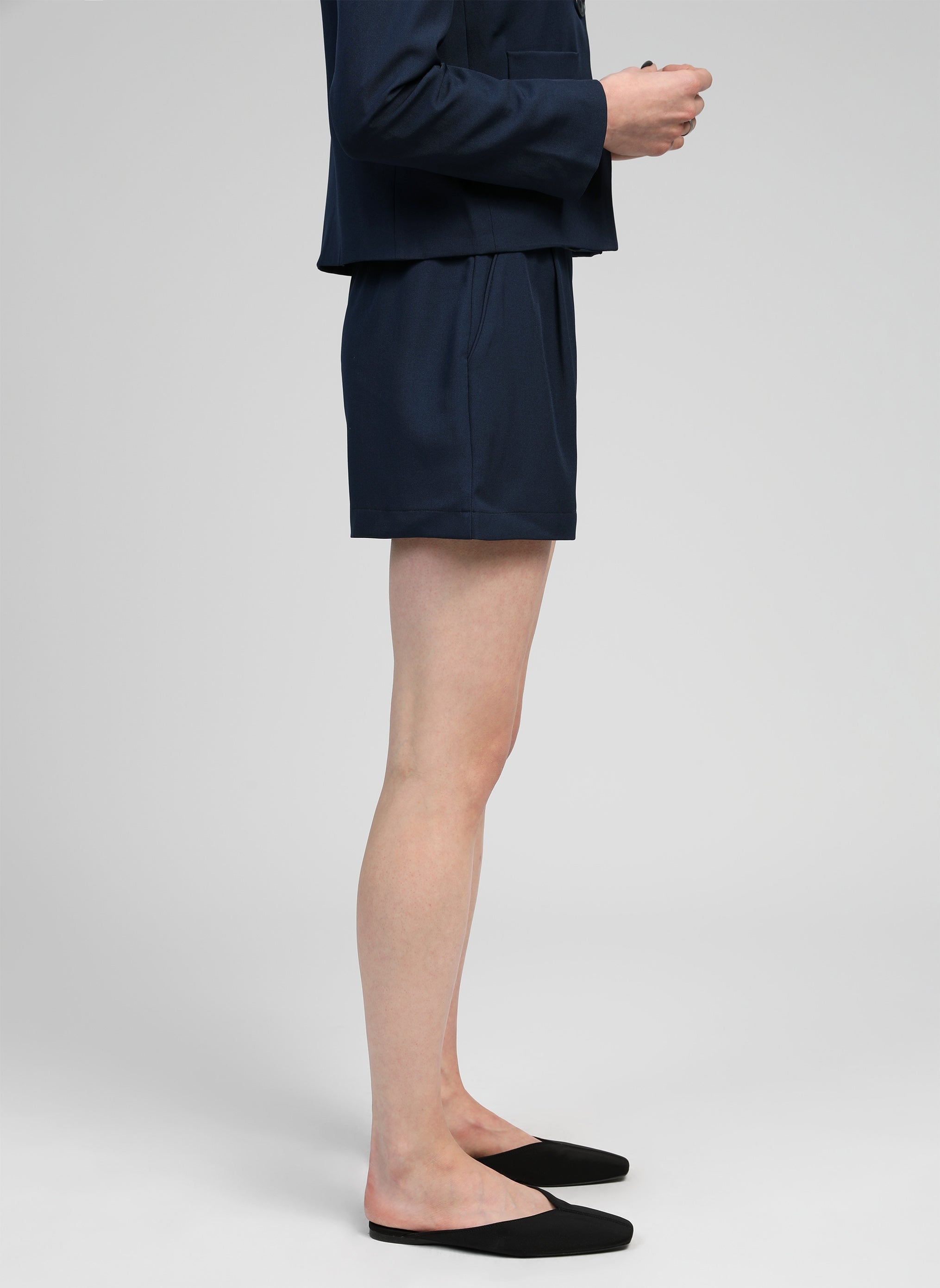 SHORT PAVANA navy