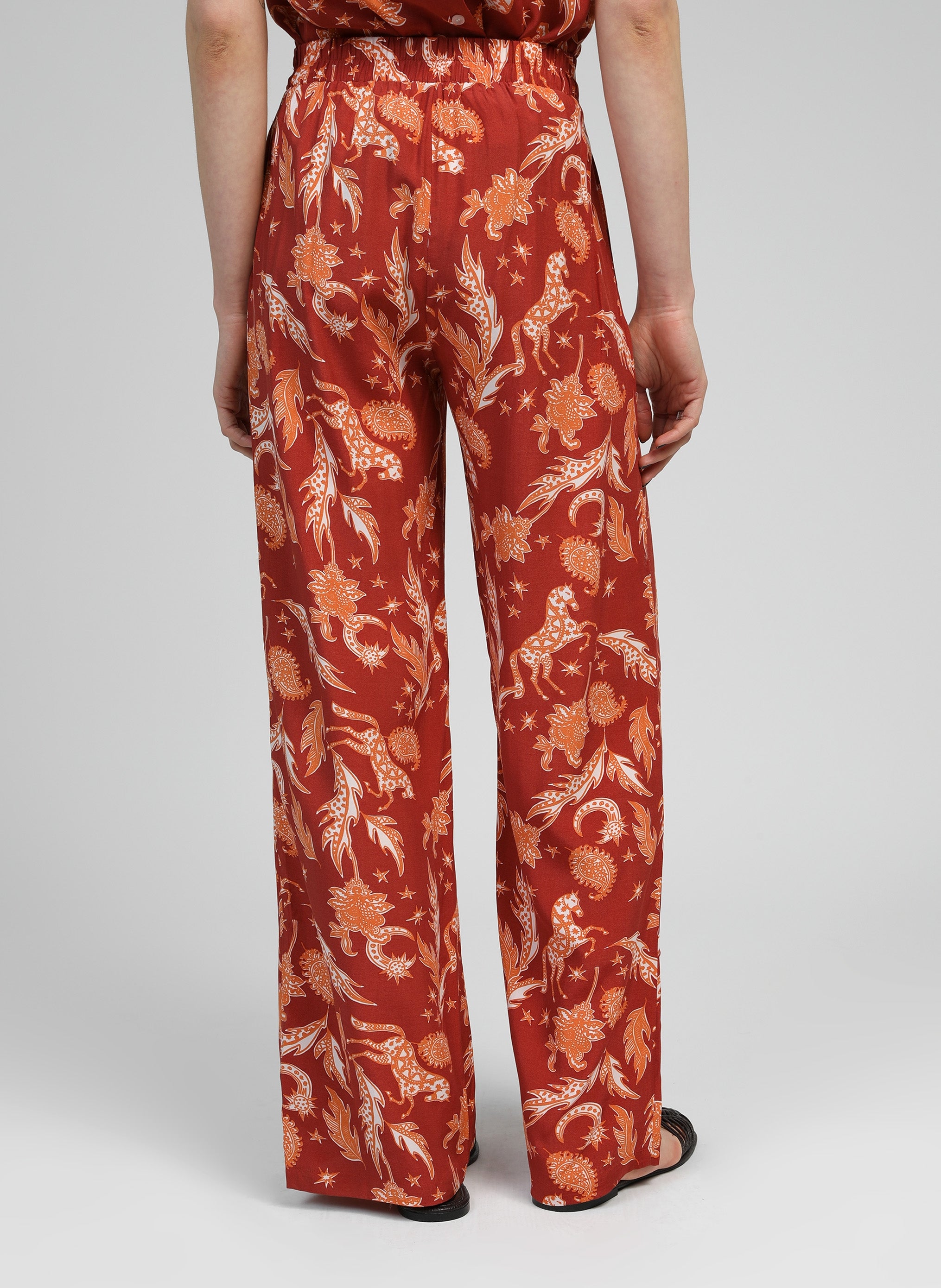 Pantalón polar terracota PERCY