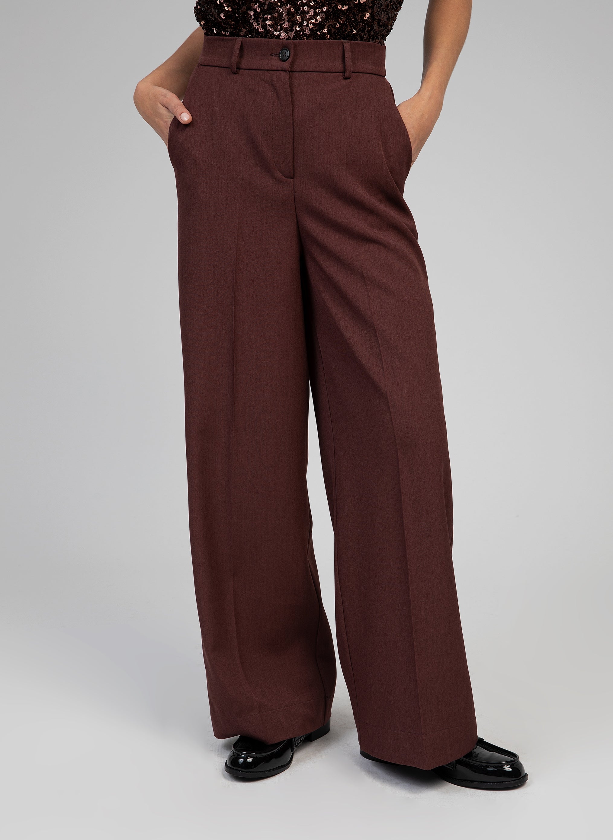 PANTALON PERLINA chocolat