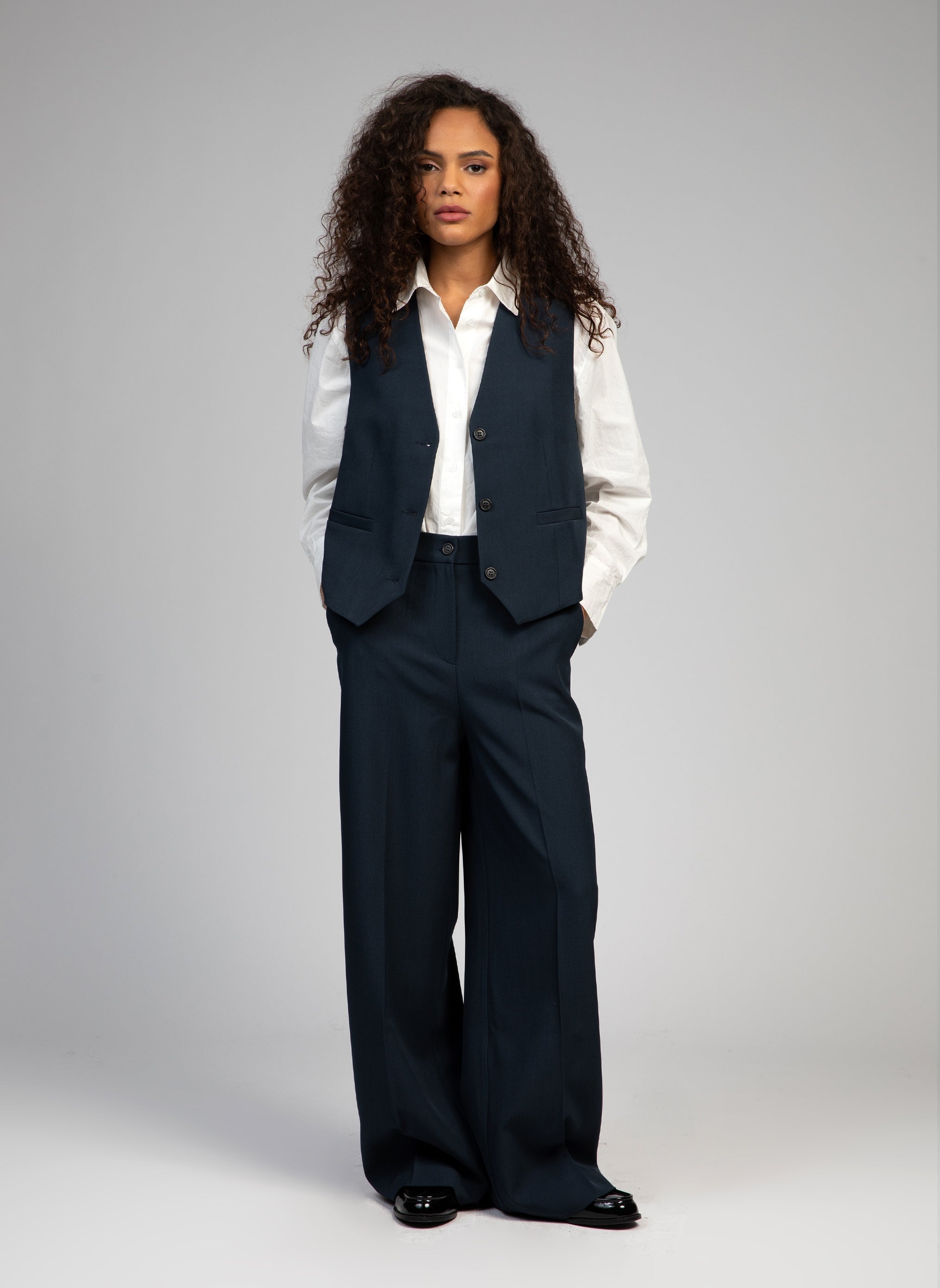 PANTALON PERLINA navy