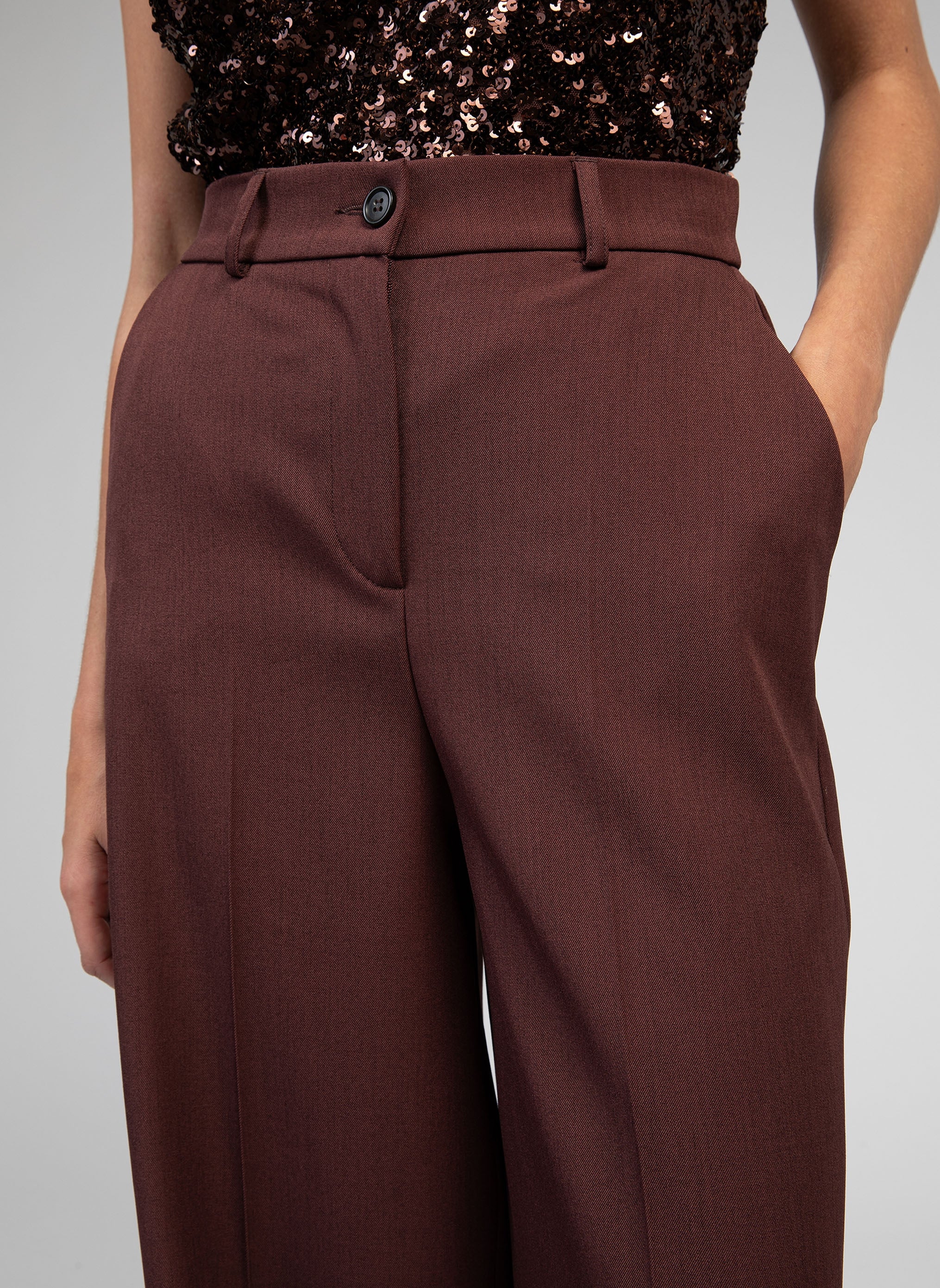 PERLINA PANTALON chocolate